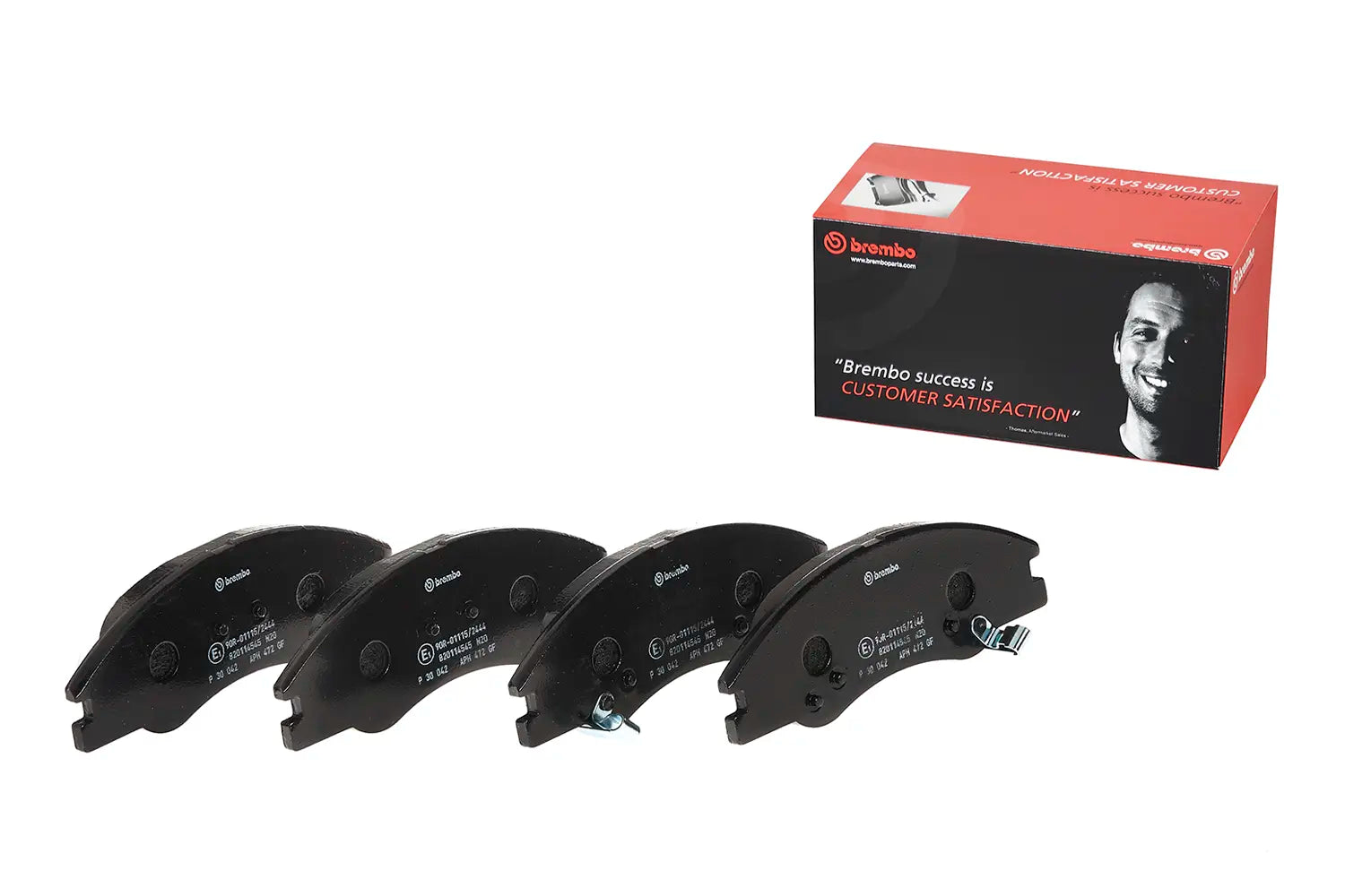 Juego de pastillas de freno BREMBO P 30 042