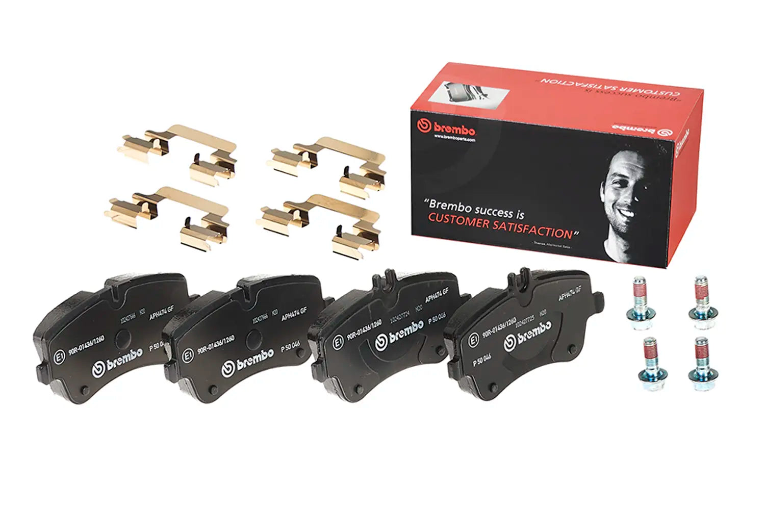 Juego de pastillas de freno BREMBO P 50 046