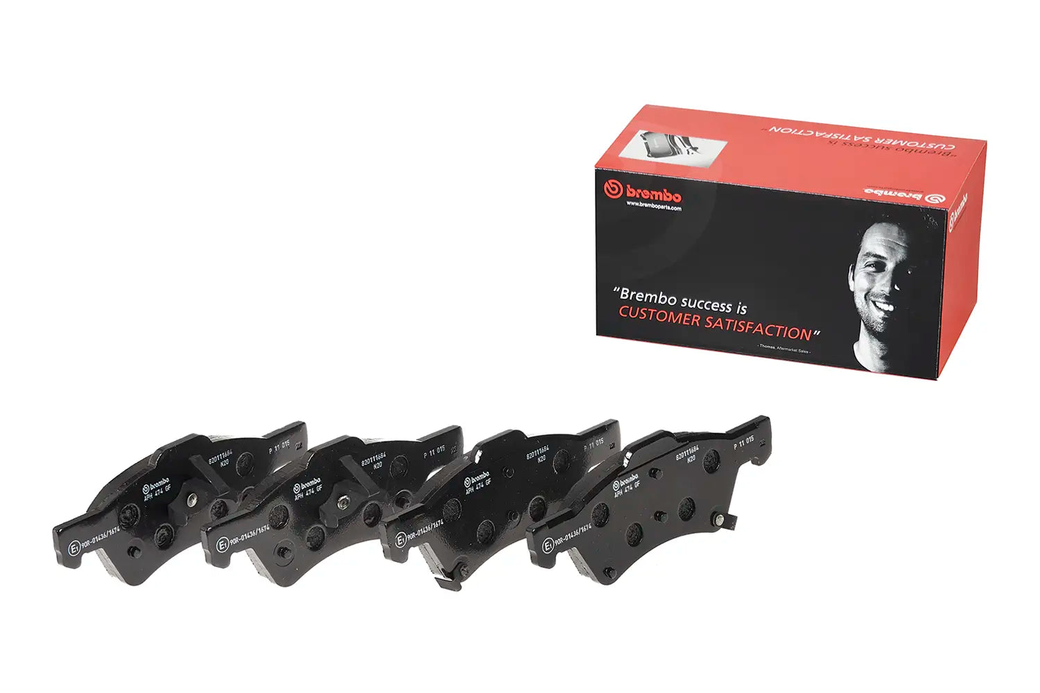 Juego de pastillas de freno BREMBO P 11 015