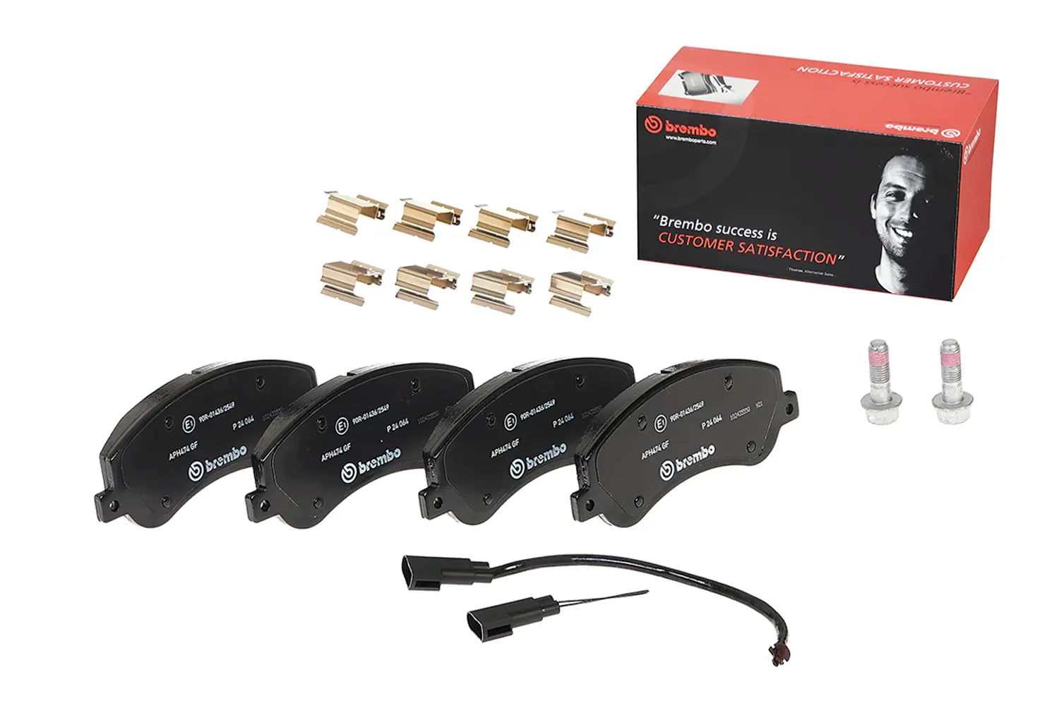 Juego de pastillas de freno BREMBO P 24 064