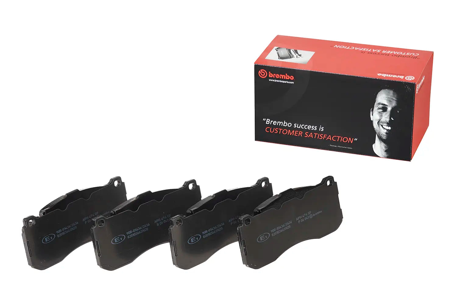 Juego de pastillas de freno BREMBO P 06 041