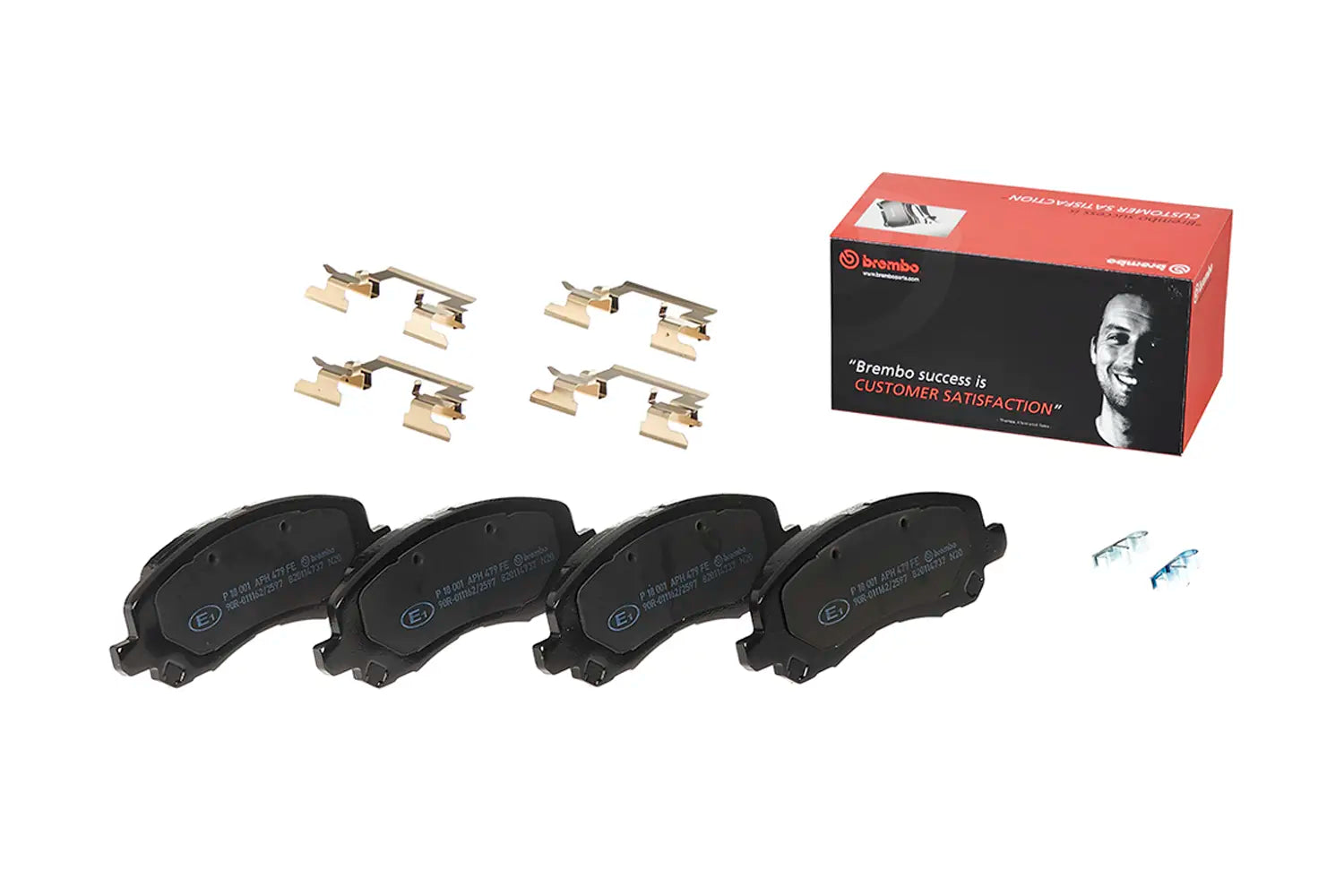 Juego de pastillas de freno BREMBO P 18 001