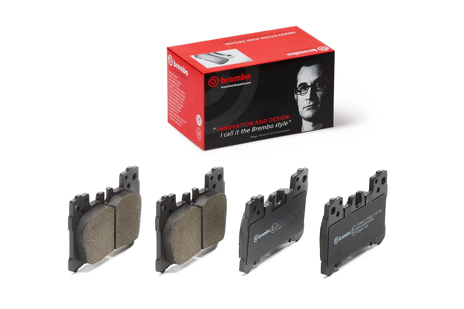 Juego de pastillas de freno BREMBO P 83 181