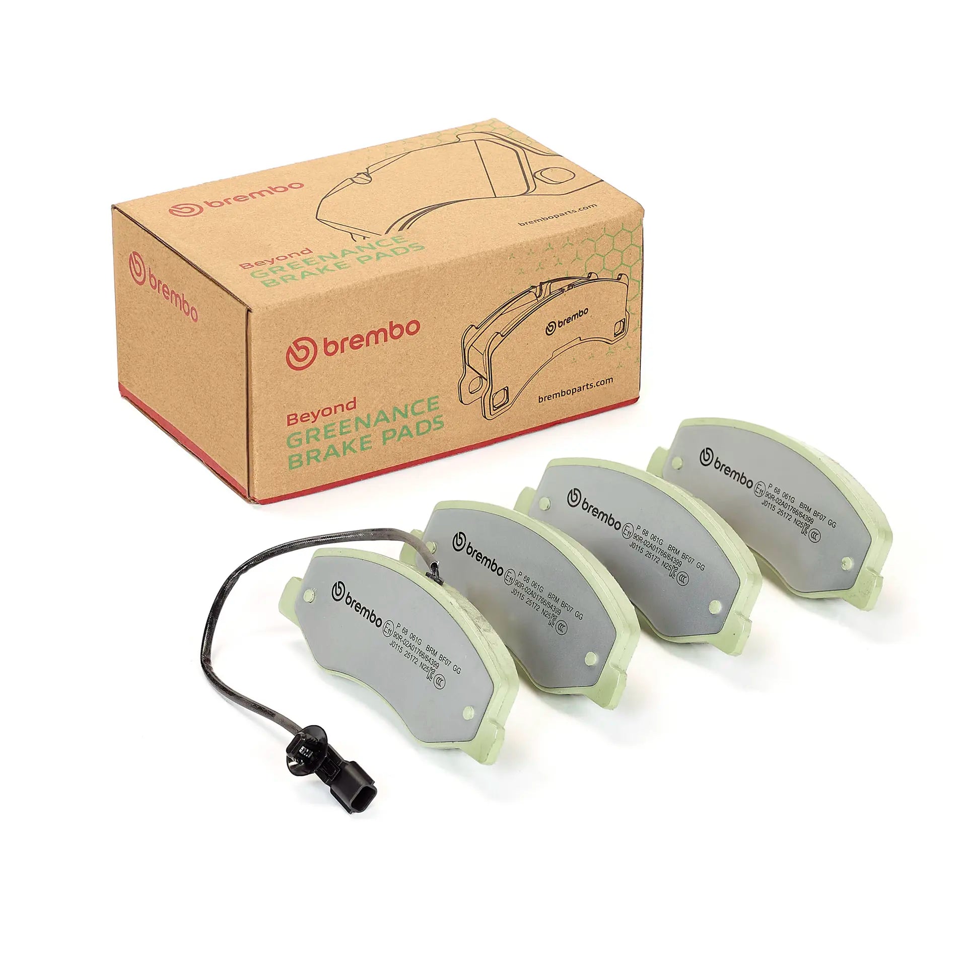 Juego de pastillas de freno BREMBO P 68 061G