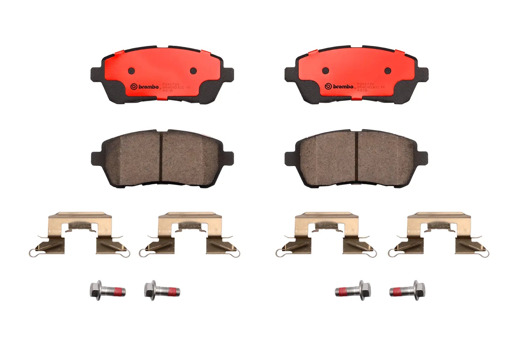 Juego de pastillas de freno BREMBO P24072N