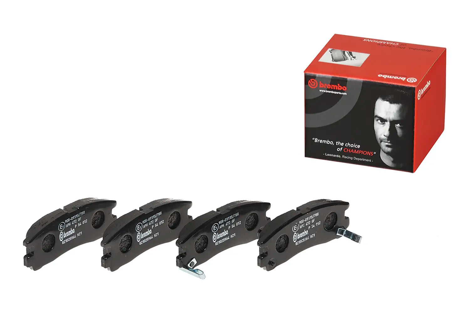 Juego de pastillas de freno BREMBO P 54 012