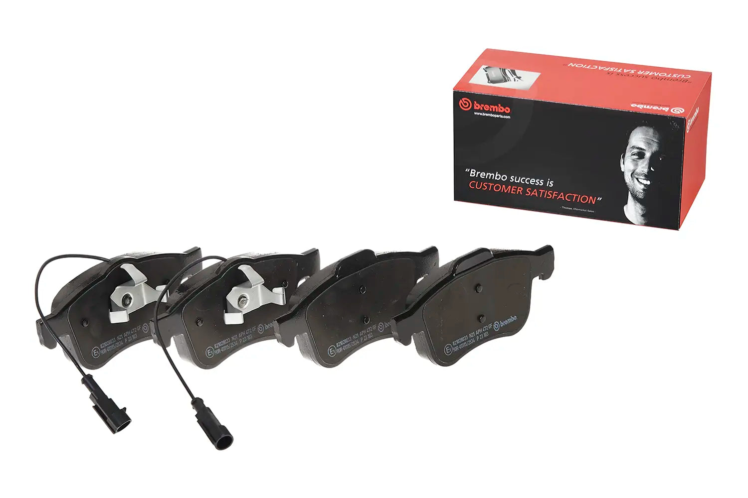 Juego de pastillas de freno BREMBO P 23 103