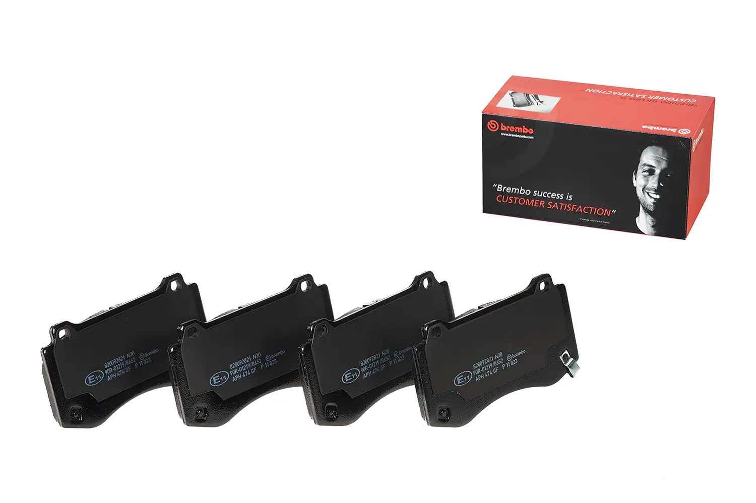 Juego de pastillas de freno BREMBO P 11 023