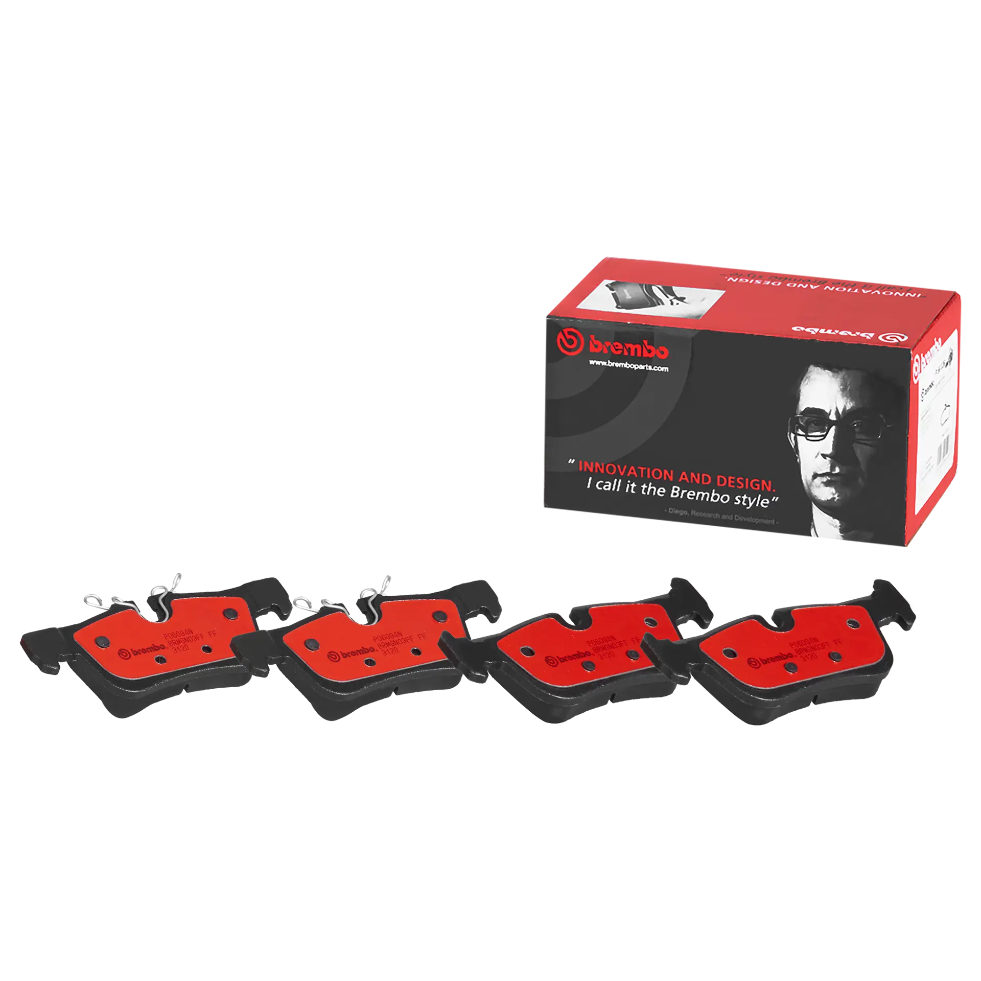 Juego de pastillas de freno BREMBO P06094N