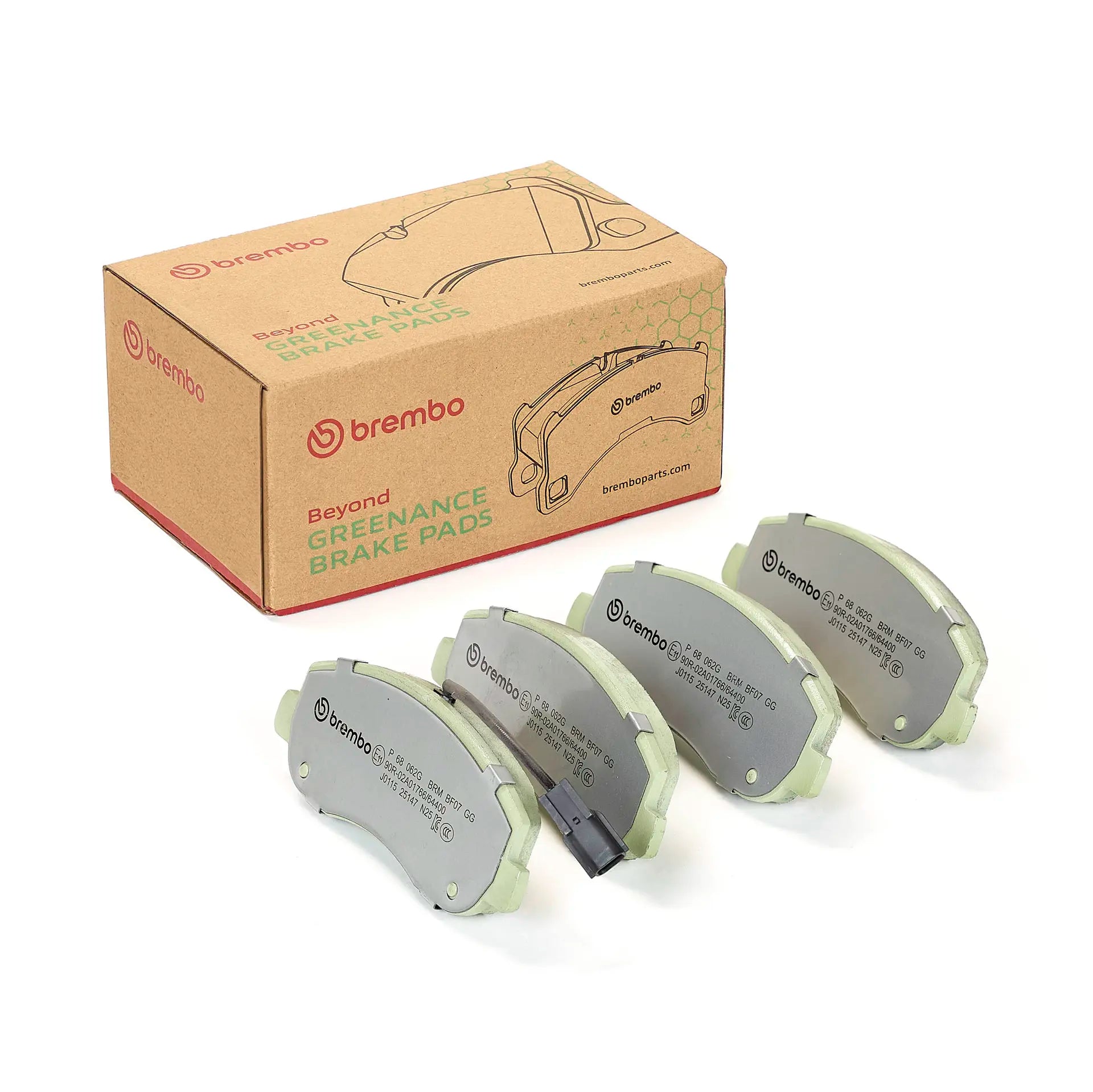 Juego de pastillas de freno BREMBO P 68 062G