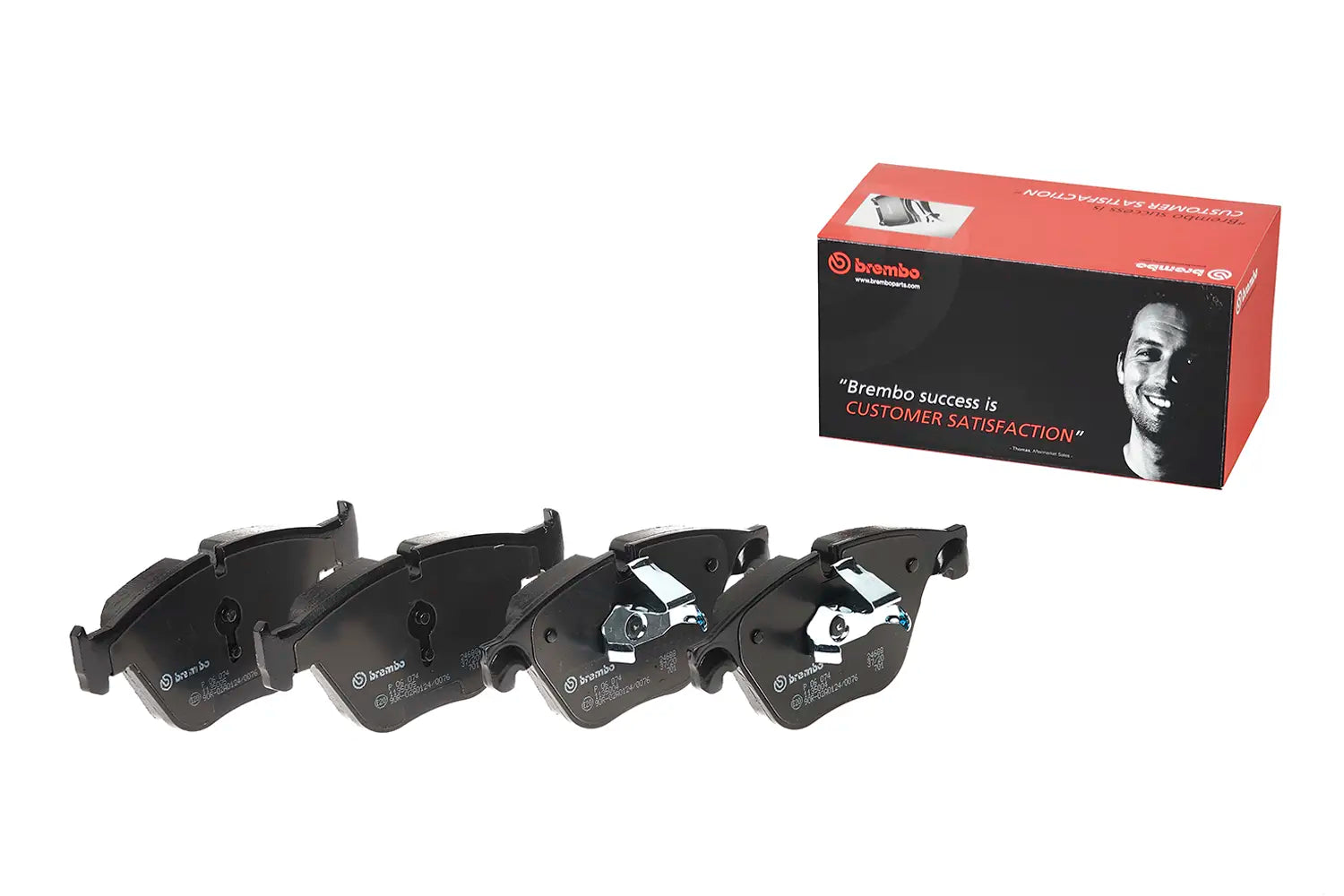 Juego de pastillas de freno BREMBO P 06 074