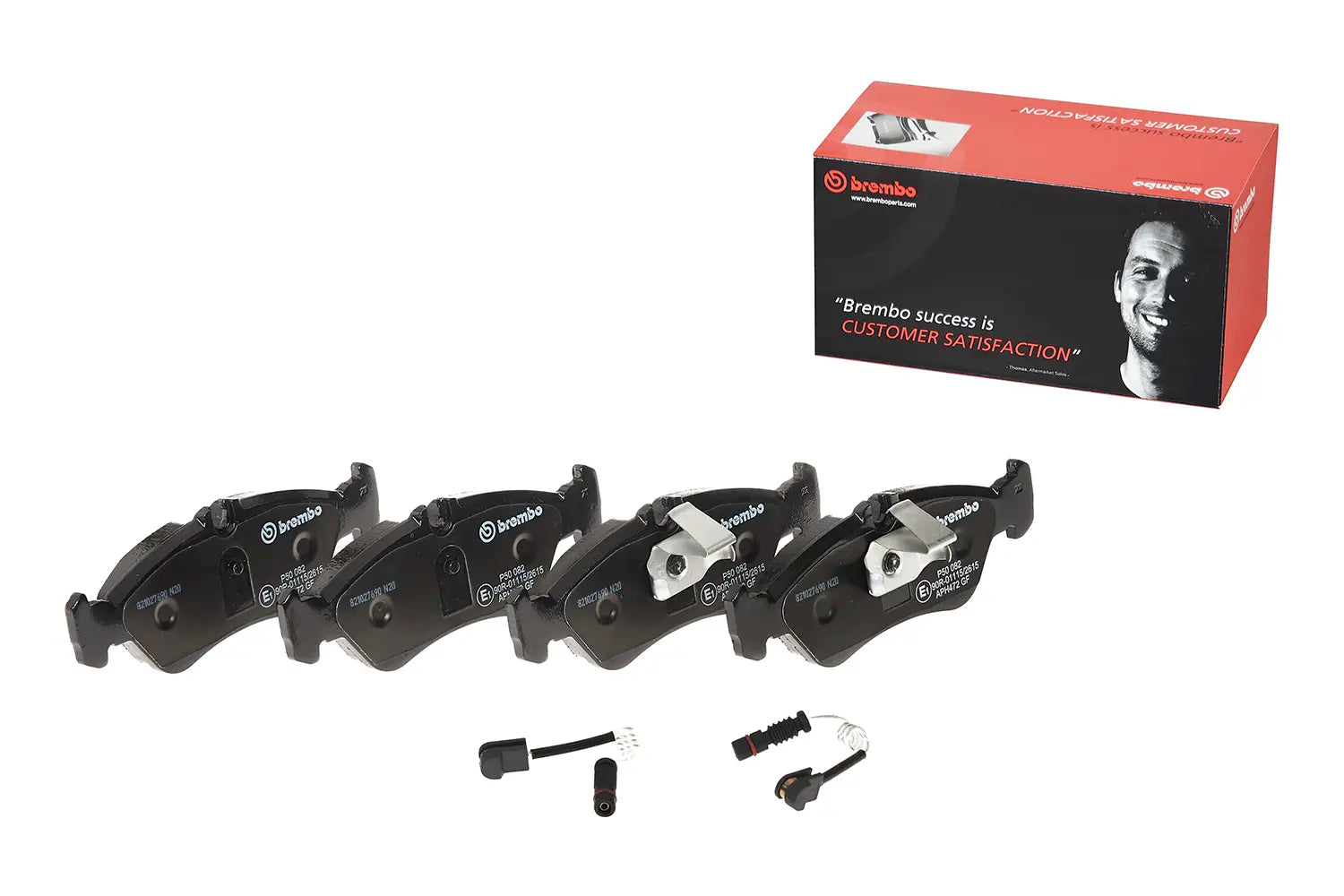 Juego de pastillas de freno BREMBO P 50 082
