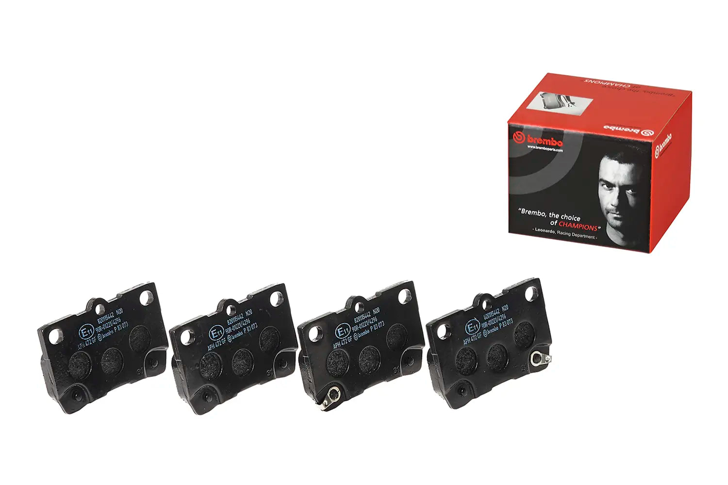 Juego de pastillas de freno BREMBO P 83 073
