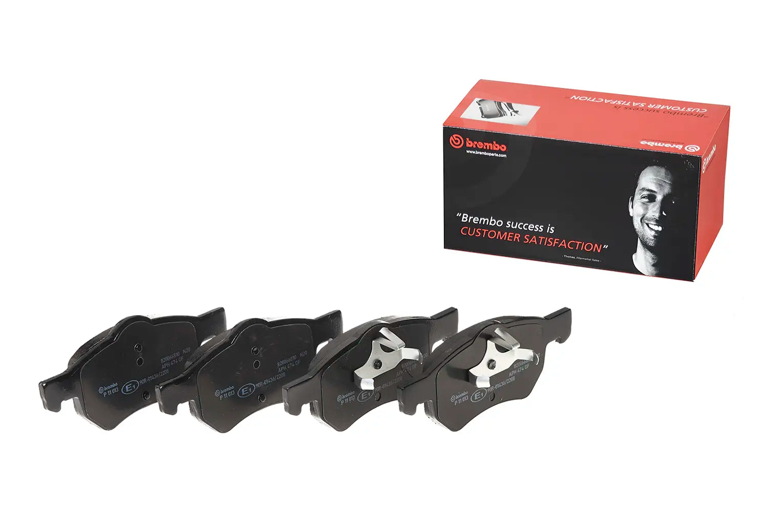 Juego de pastillas de freno BREMBO P 11 013