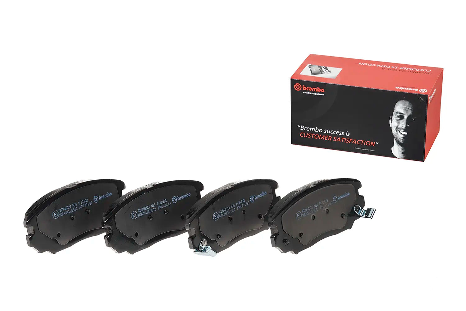 Juego de pastillas de freno BREMBO P 30 038