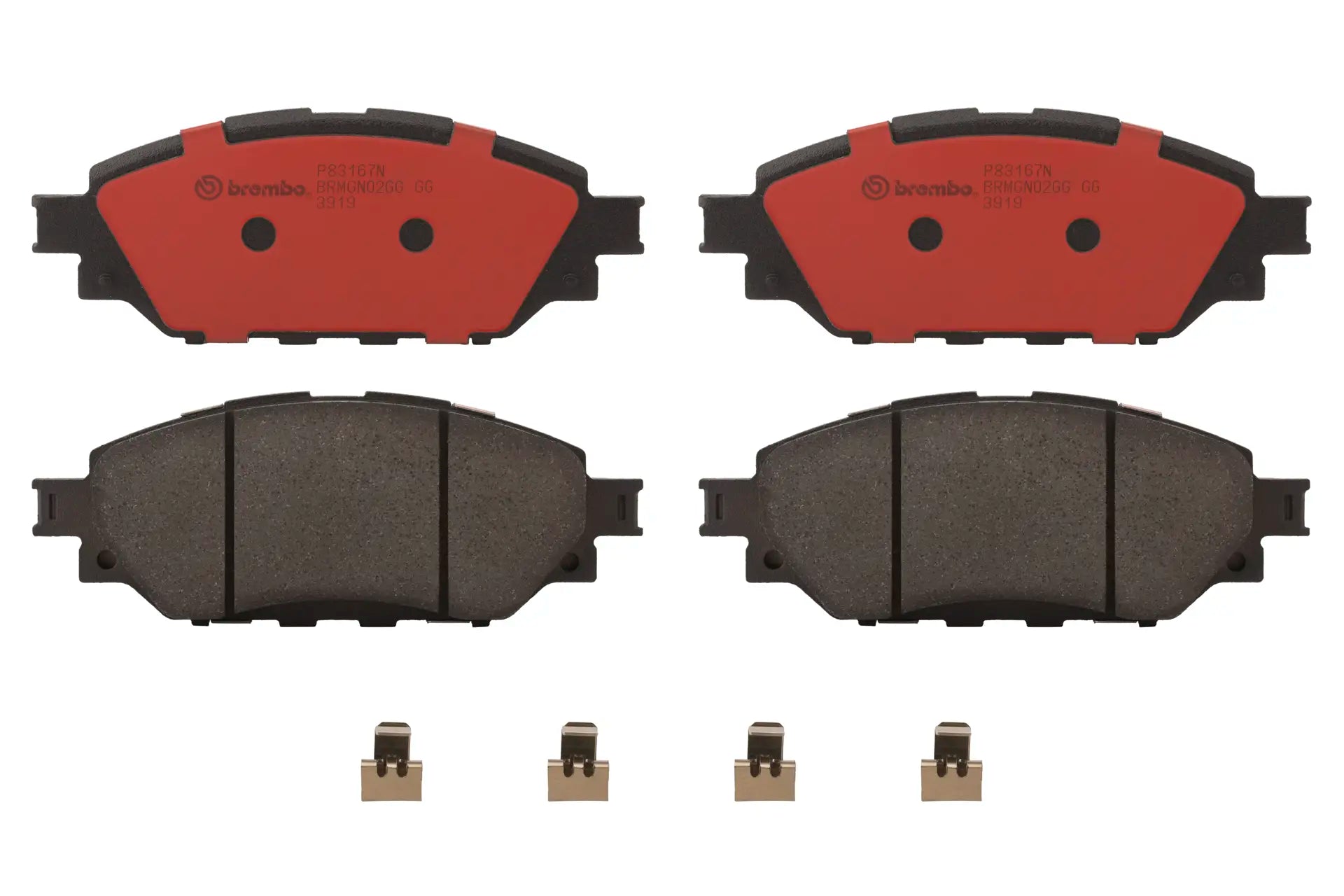 Juego de pastillas de freno BREMBO P83167N