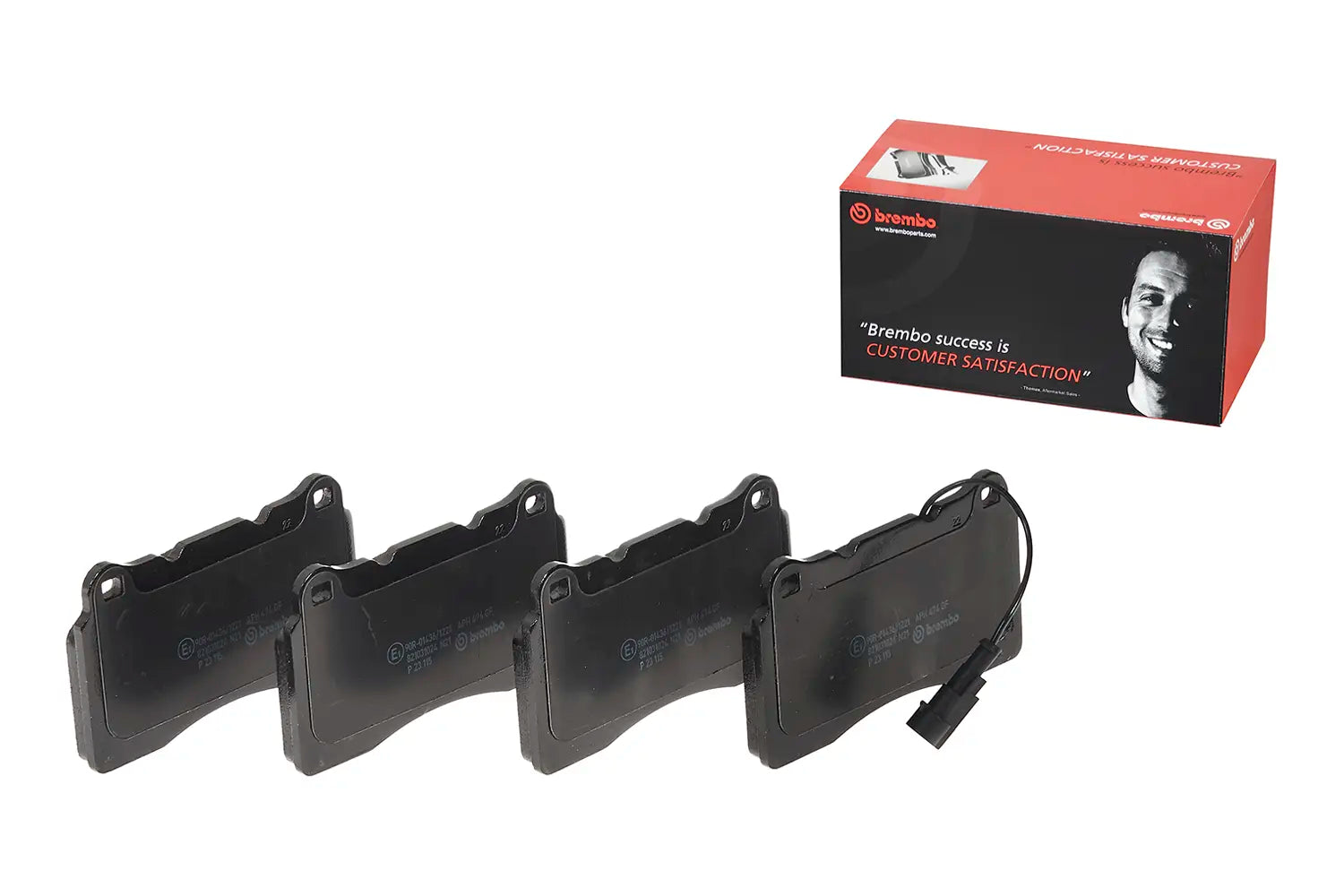 Juego de pastillas de freno BREMBO P 23 115
