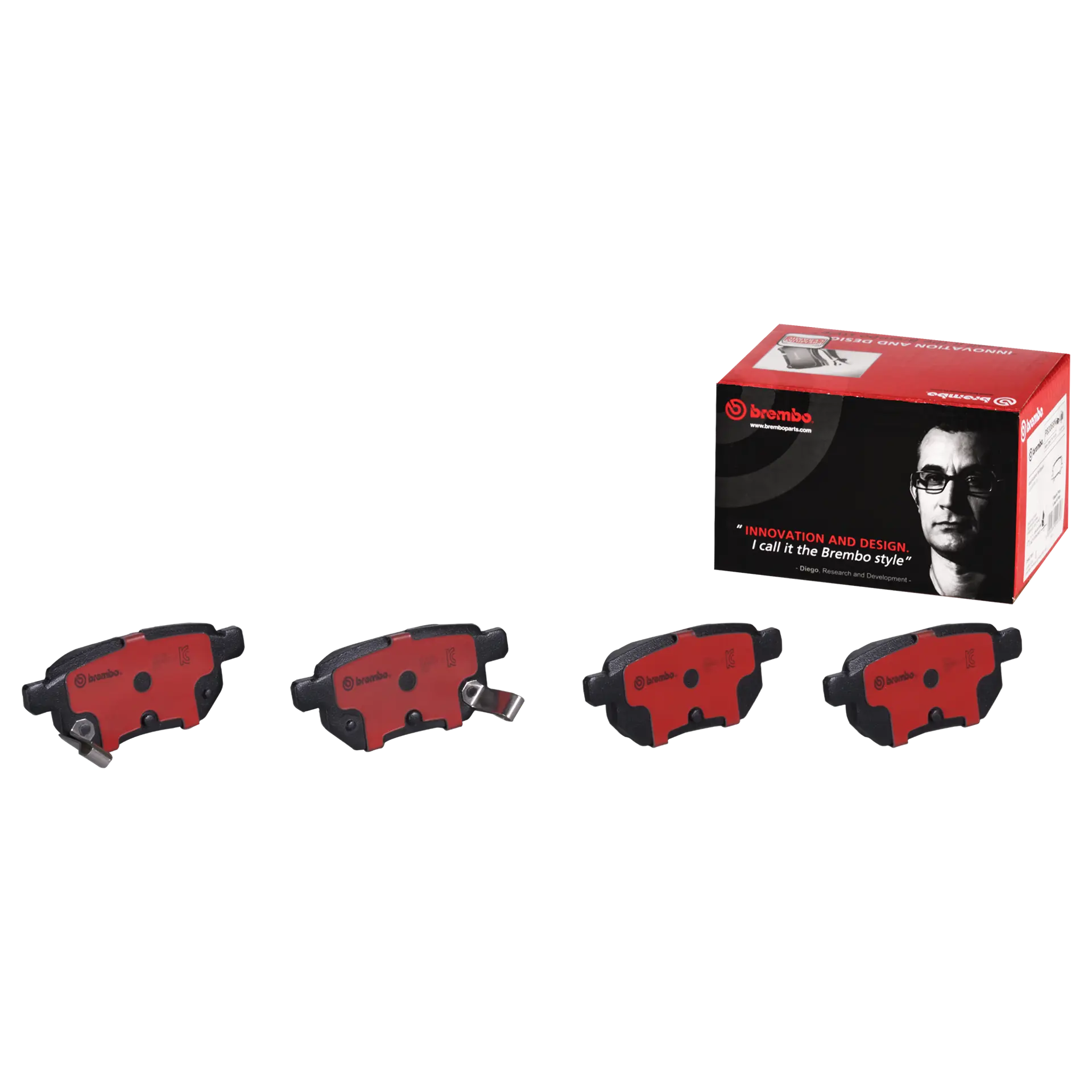 Juego de pastillas de freno BREMBO P83133N