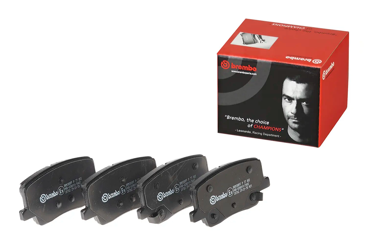 Juego de pastillas de freno BREMBO P 77 003