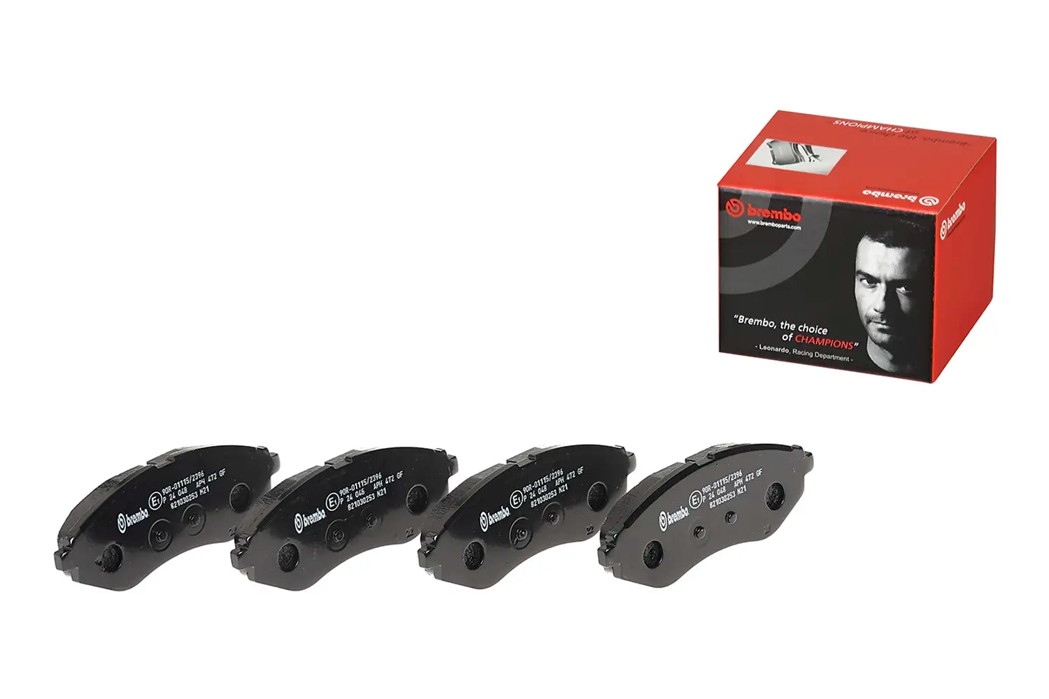 Juego de pastillas de freno BREMBO P 24 048