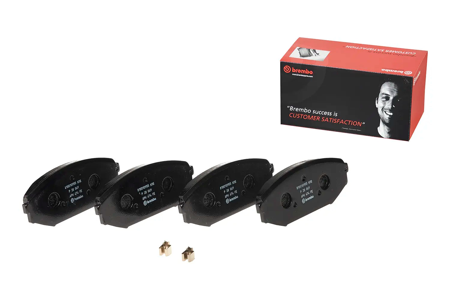Juego de pastillas de freno BREMBO P 28 049