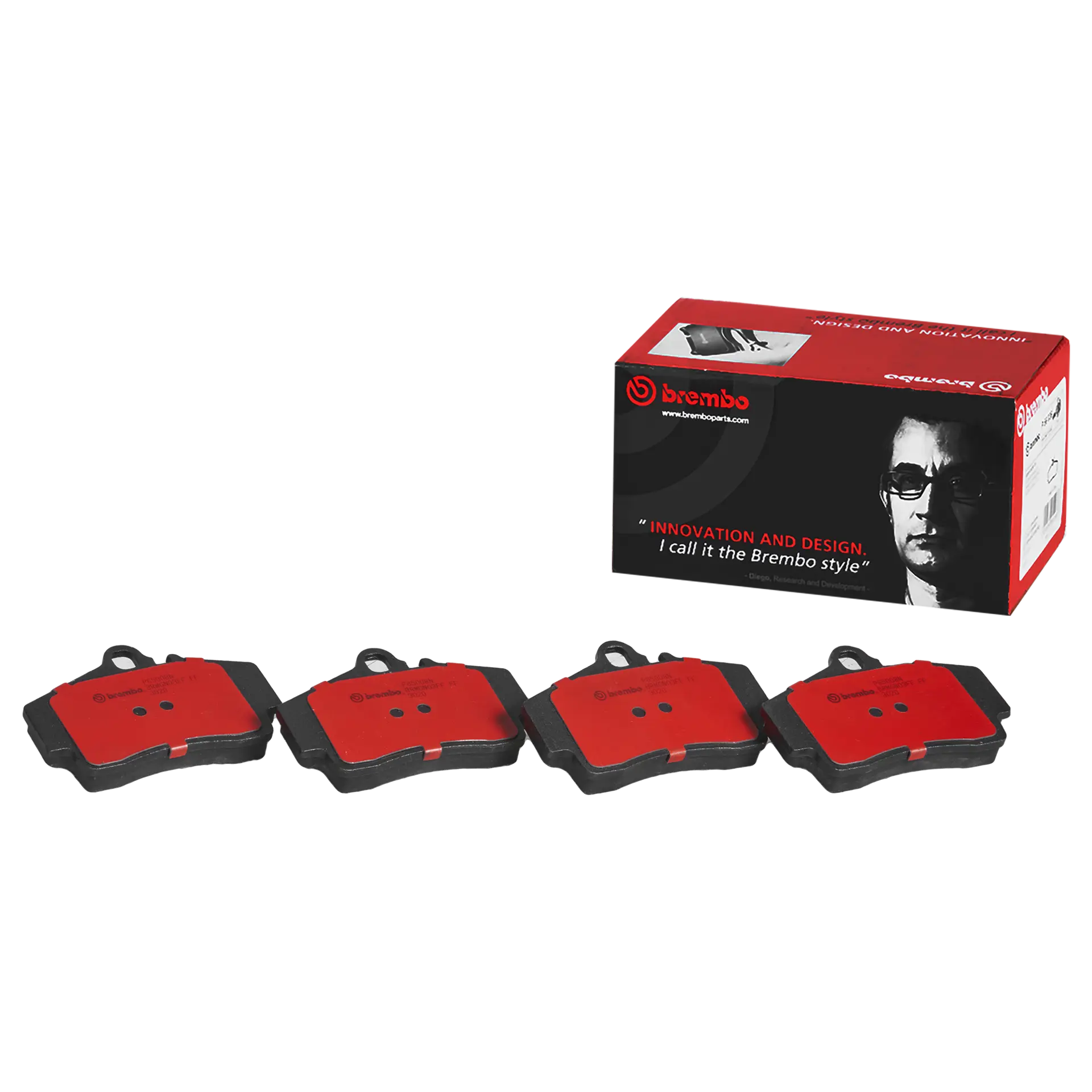 Juego de pastillas de freno BREMBO P65008N