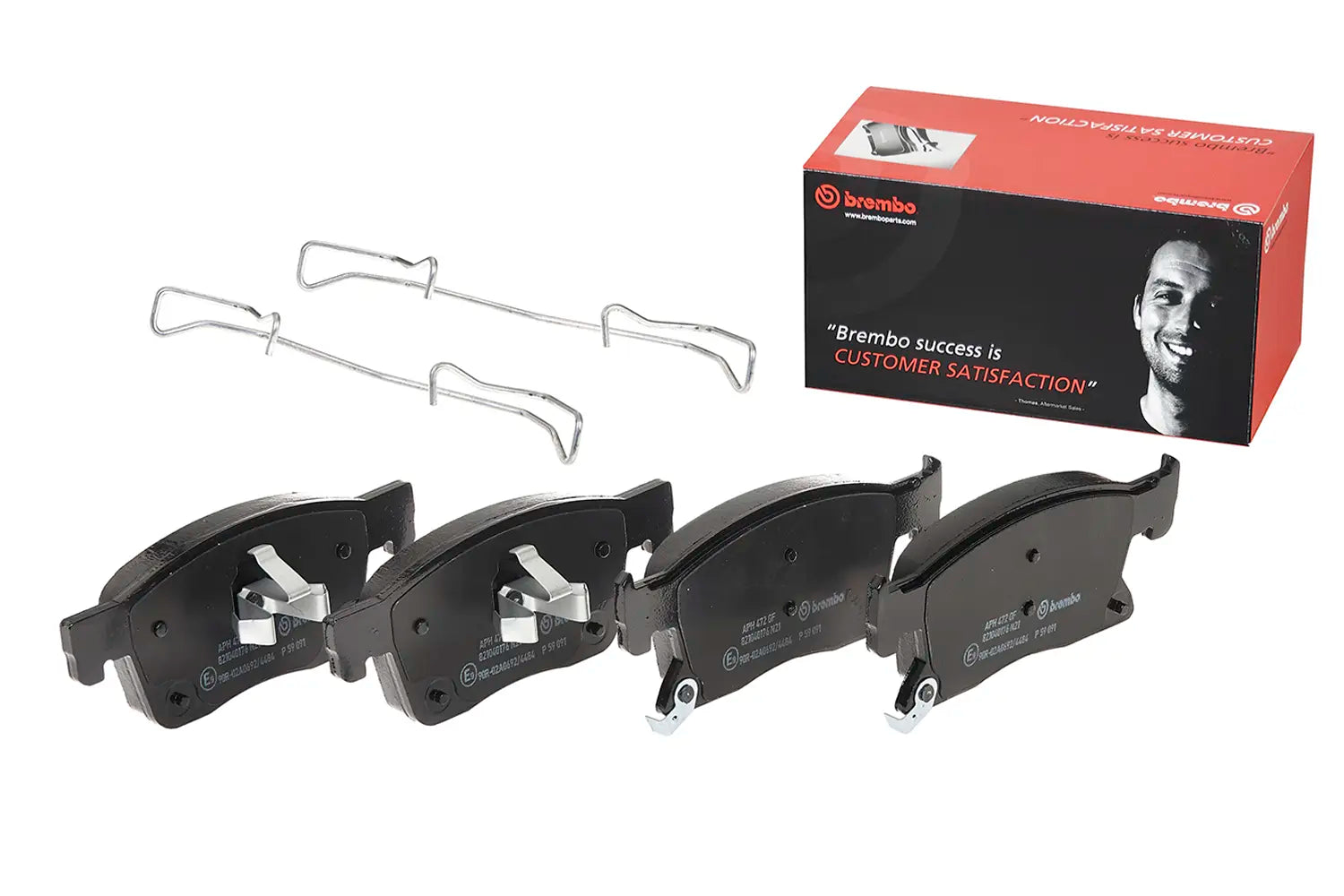 Juego de pastillas de freno BREMBO P 59 091