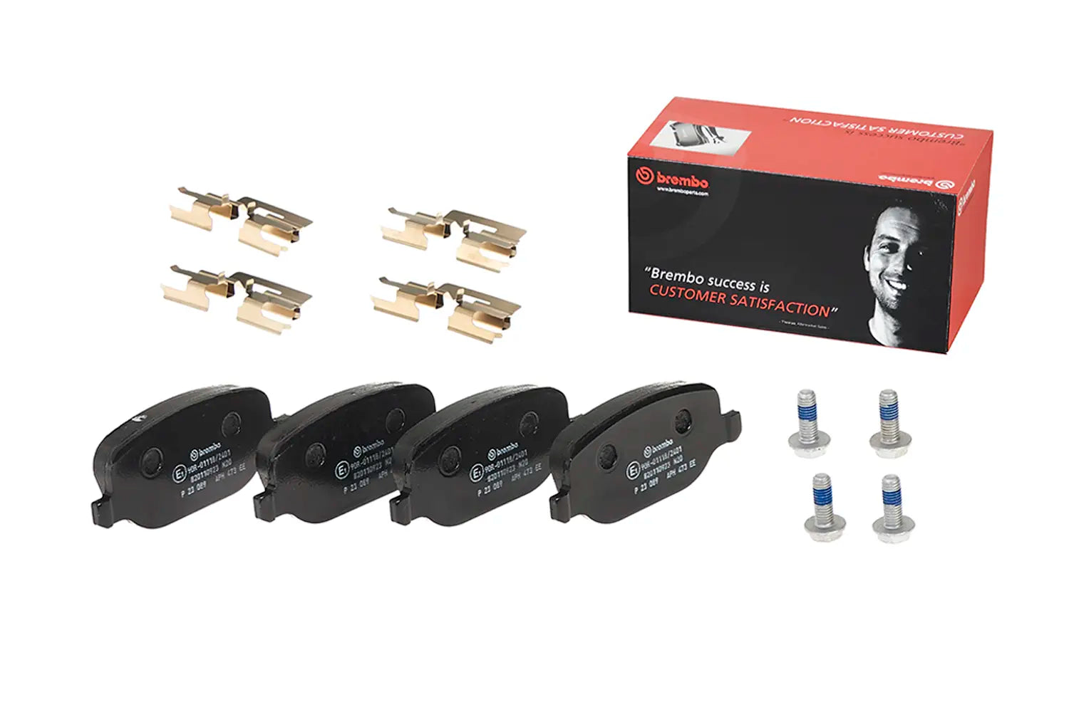 Juego de pastillas de freno BREMBO P 23 089