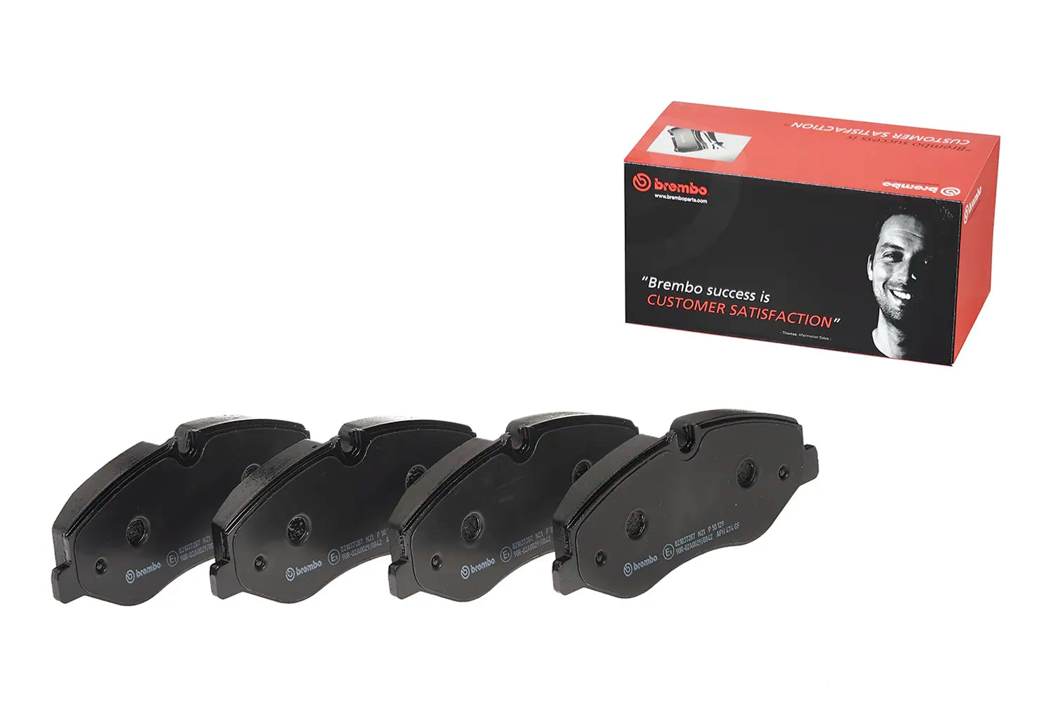 Juego de pastillas de freno BREMBO P 50 129