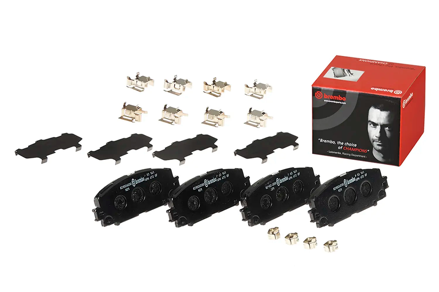 Juego de pastillas de freno BREMBO P 83 141