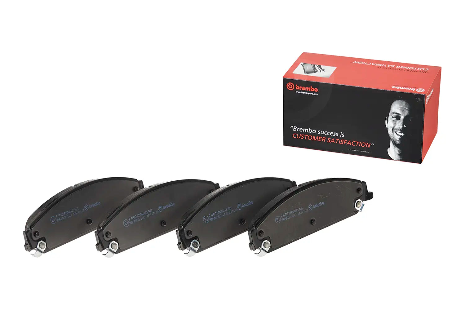 Juego de pastillas de freno BREMBO P 11 017