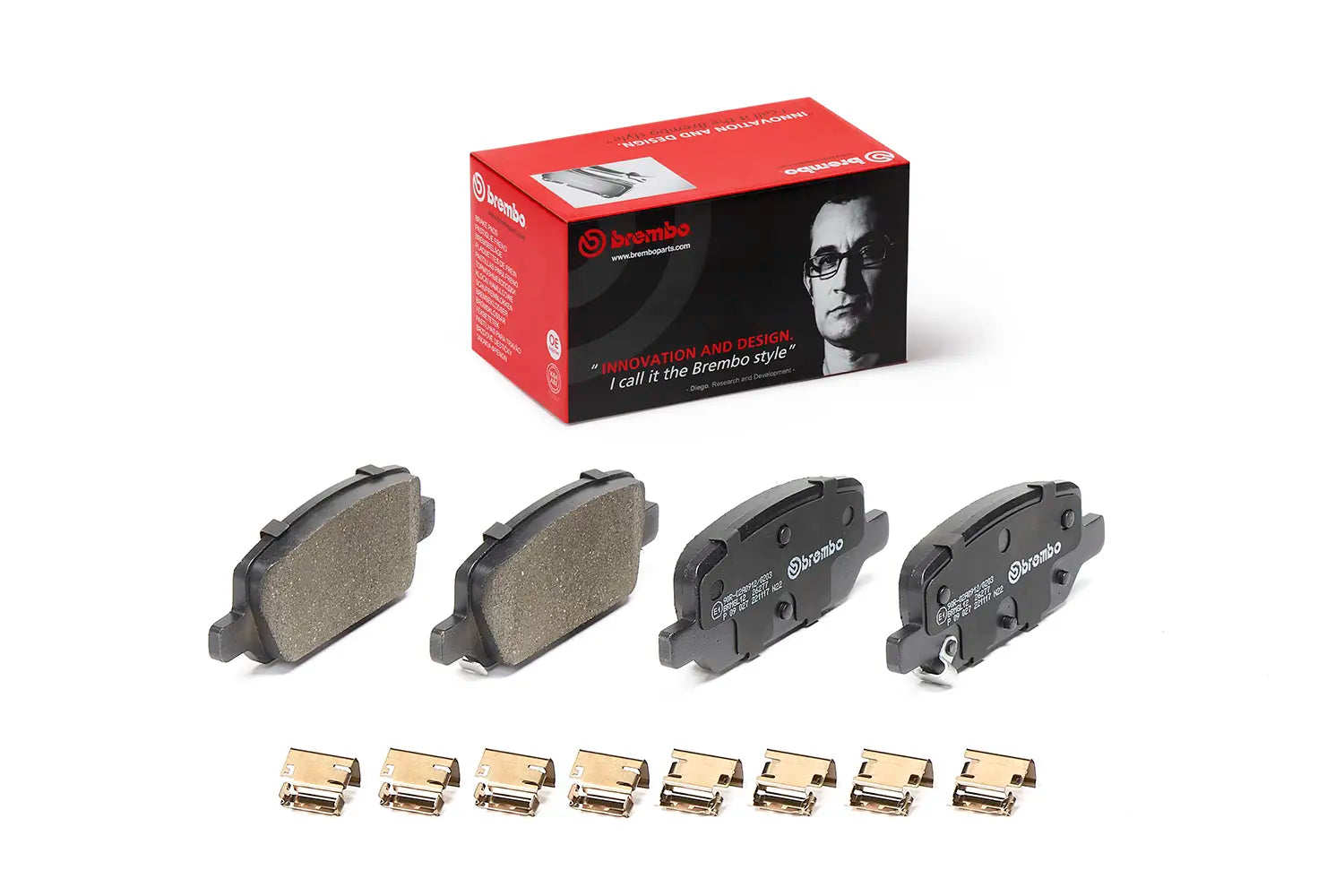 Juego de pastillas de freno BREMBO P 09 027