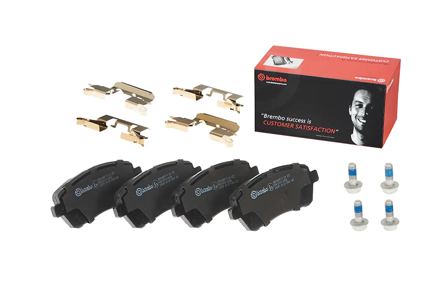 Juego de pastillas de freno BREMBO P 24 072