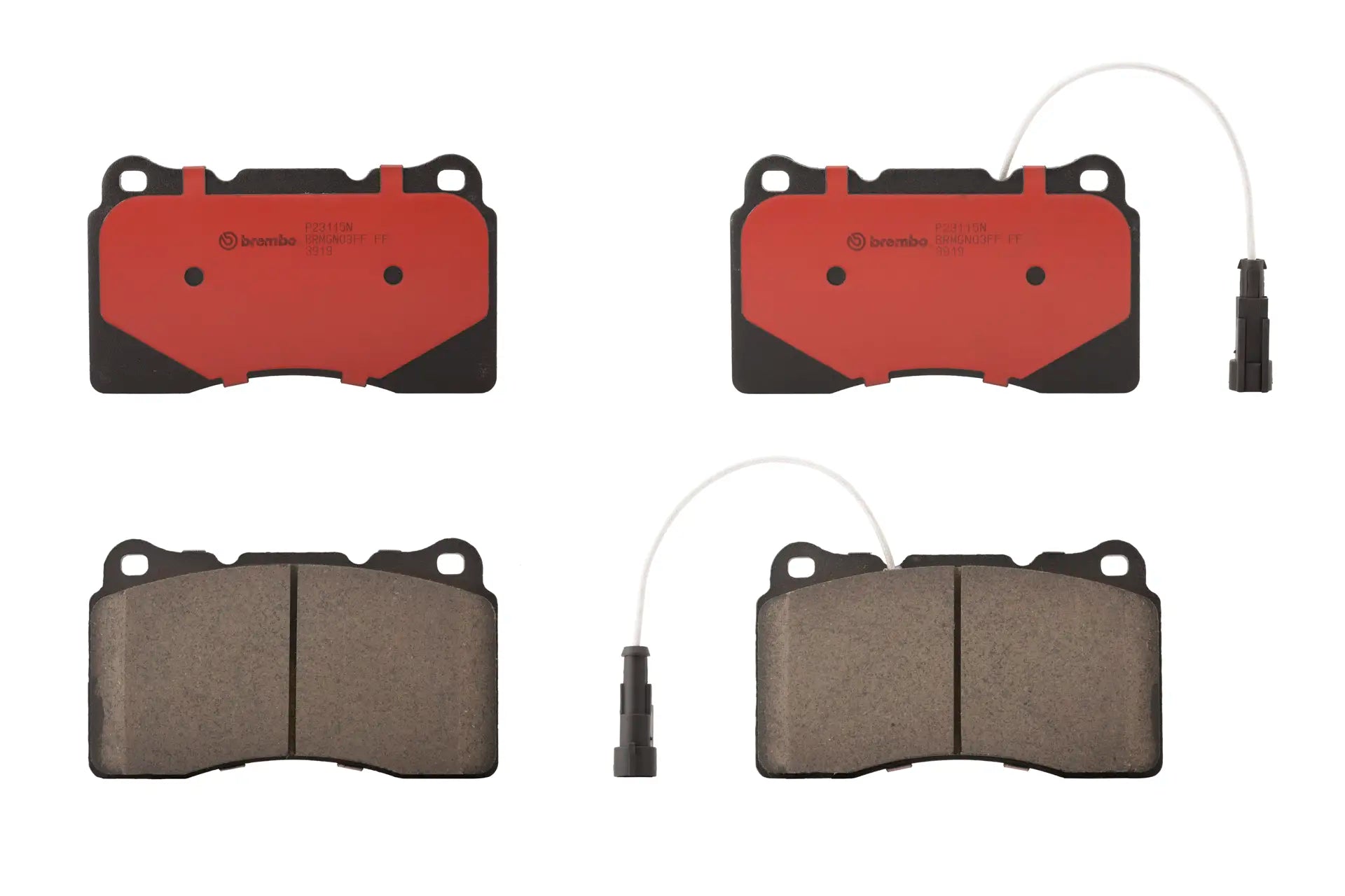 Juego de pastillas de freno BREMBO P23115N