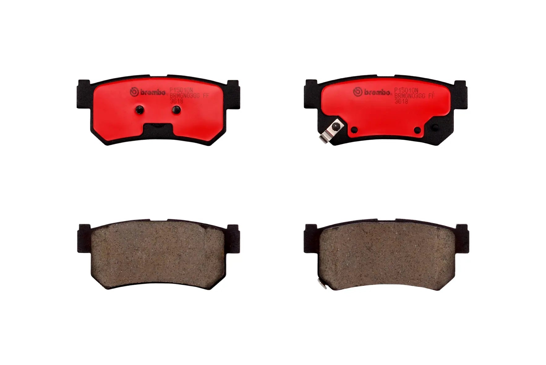 Juego de pastillas de freno BREMBO P15010N