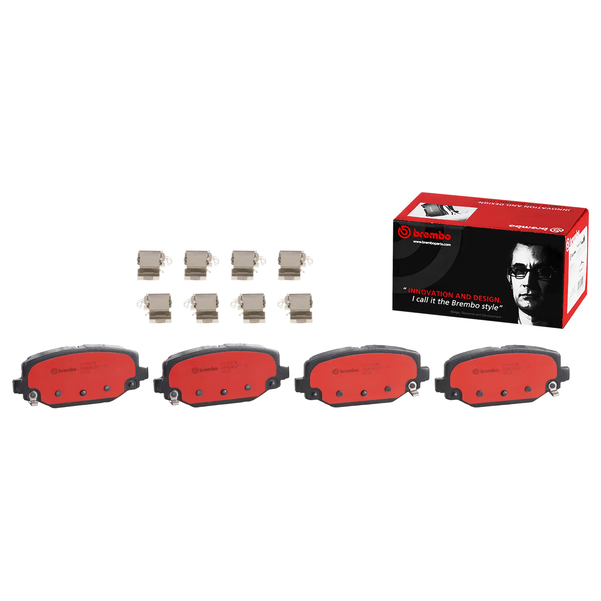 Juego de pastillas de freno BREMBO P11032N