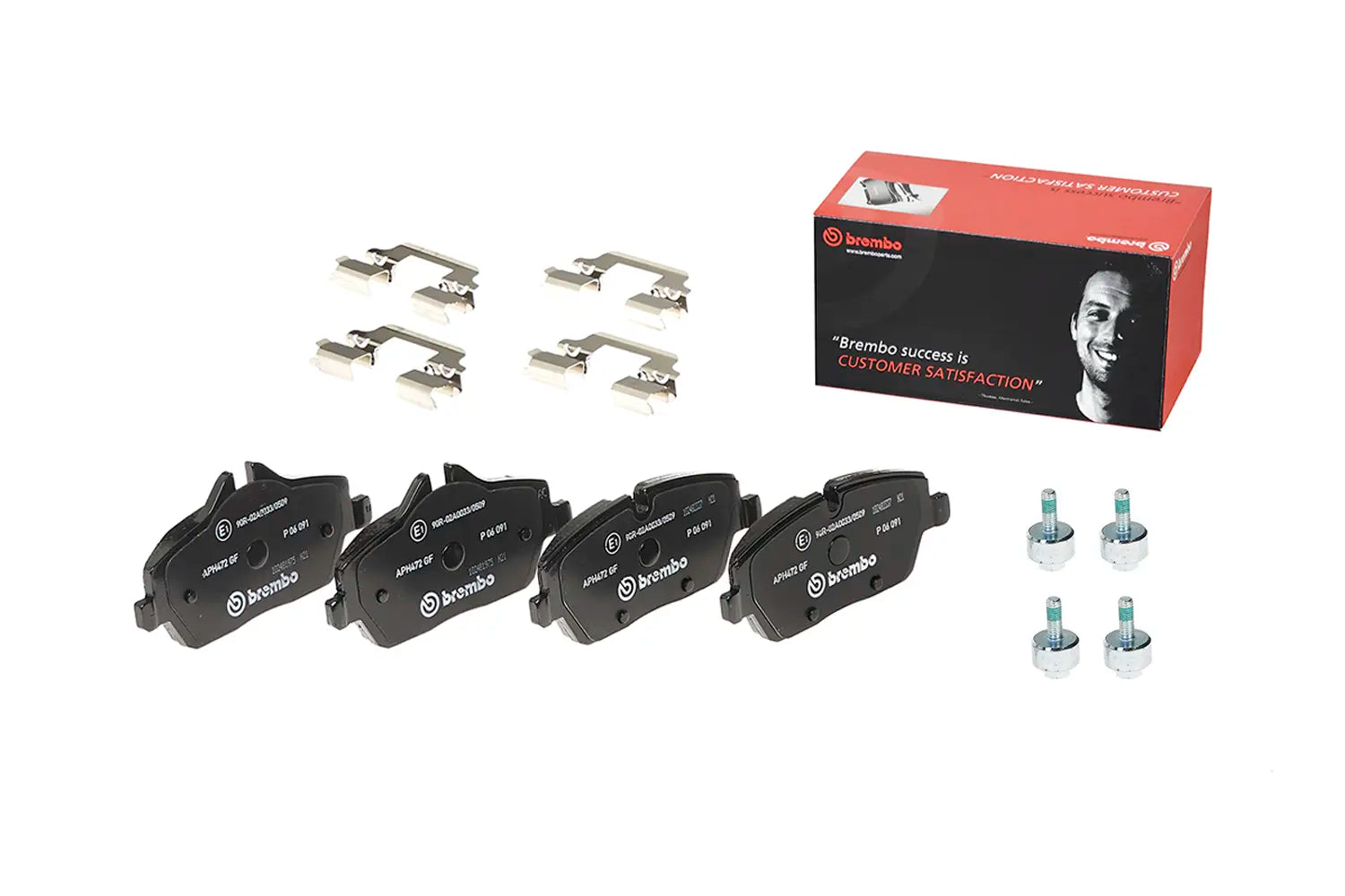 Juego de pastillas de freno BREMBO P 06 091