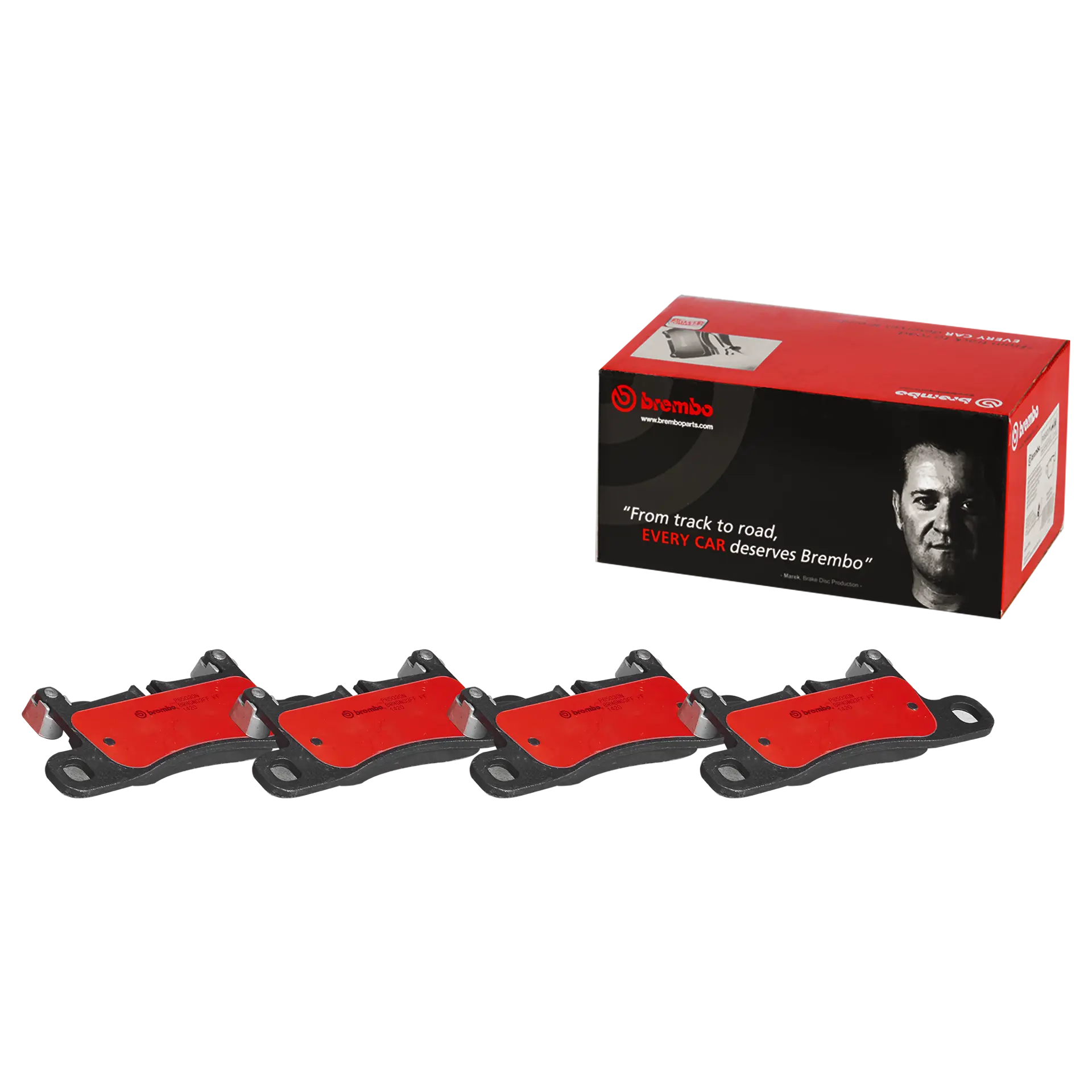 Juego de pastillas de freno BREMBO P65030N