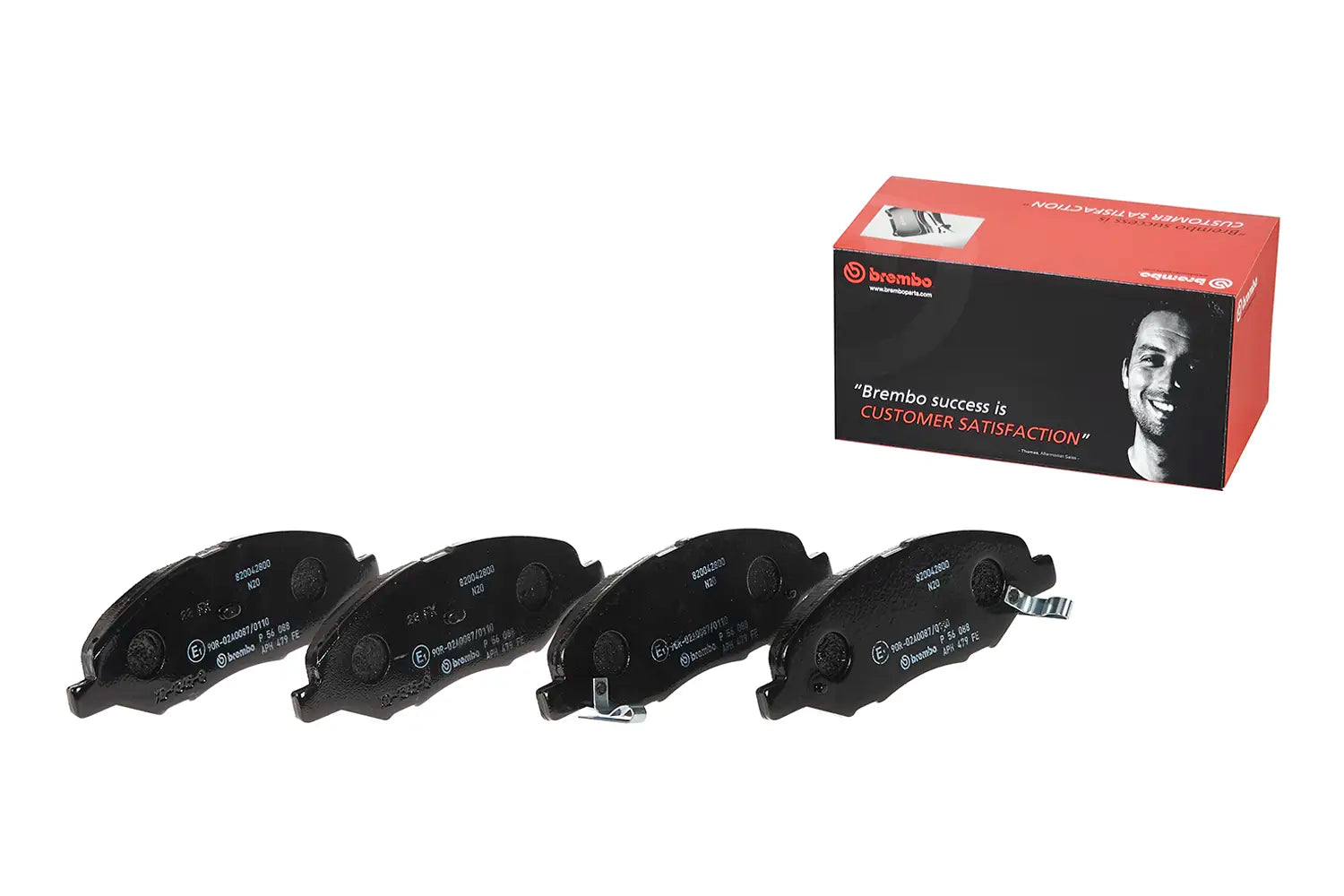 Juego de pastillas de freno BREMBO P 56 088