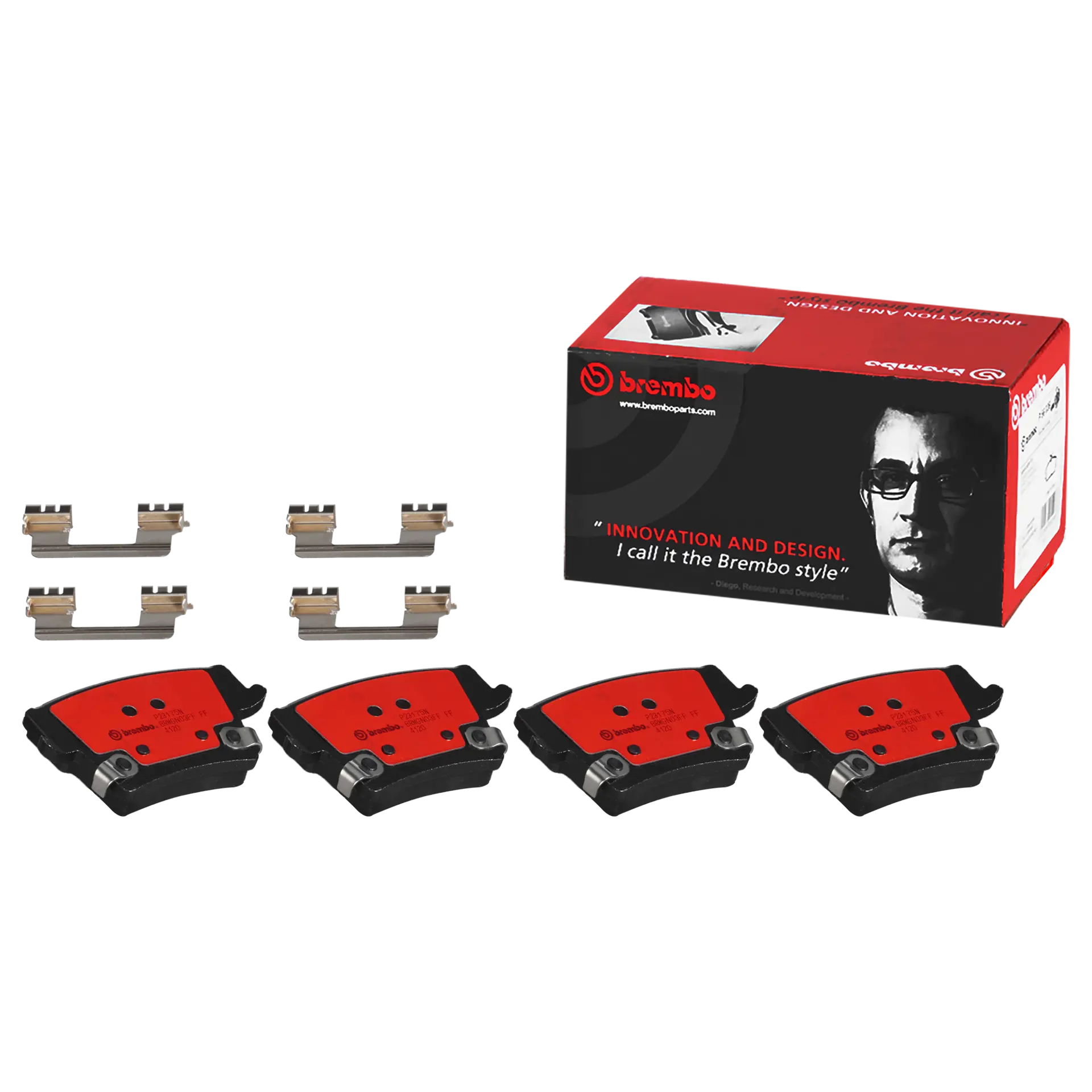 Juego de pastillas de freno BREMBO P23175N