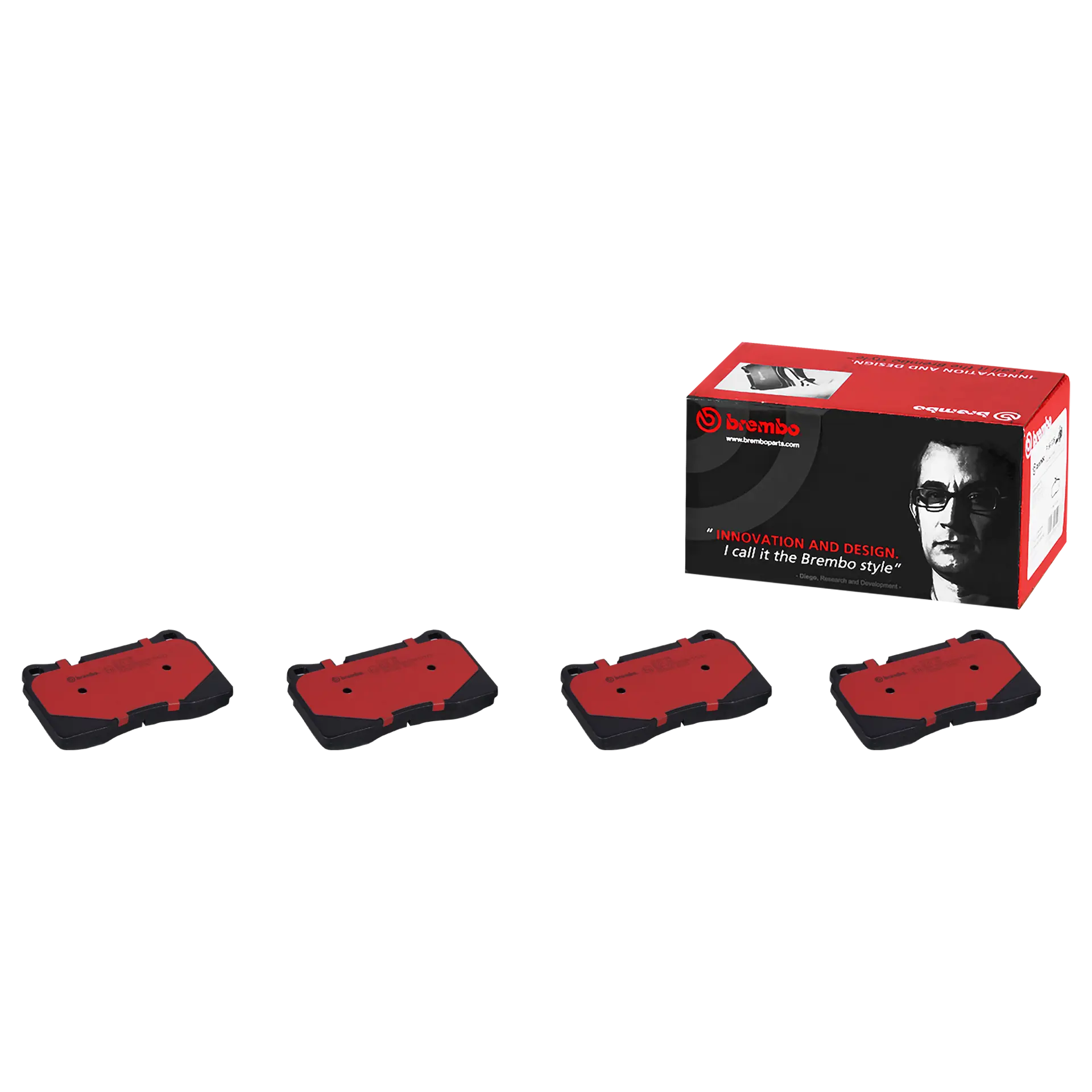 Juego de pastillas de freno BREMBO P44018N