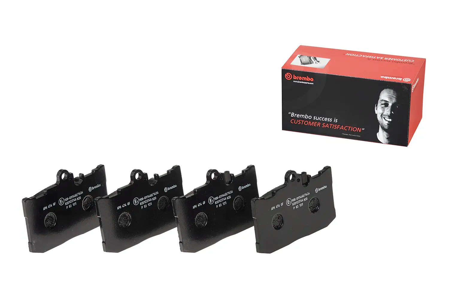 Juego de pastillas de freno BREMBO P 83 131
