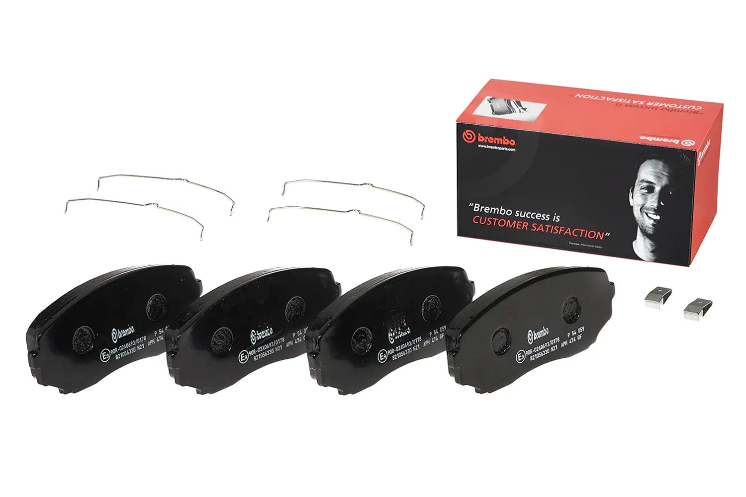 Juego de pastillas de freno BREMBO P 54 059