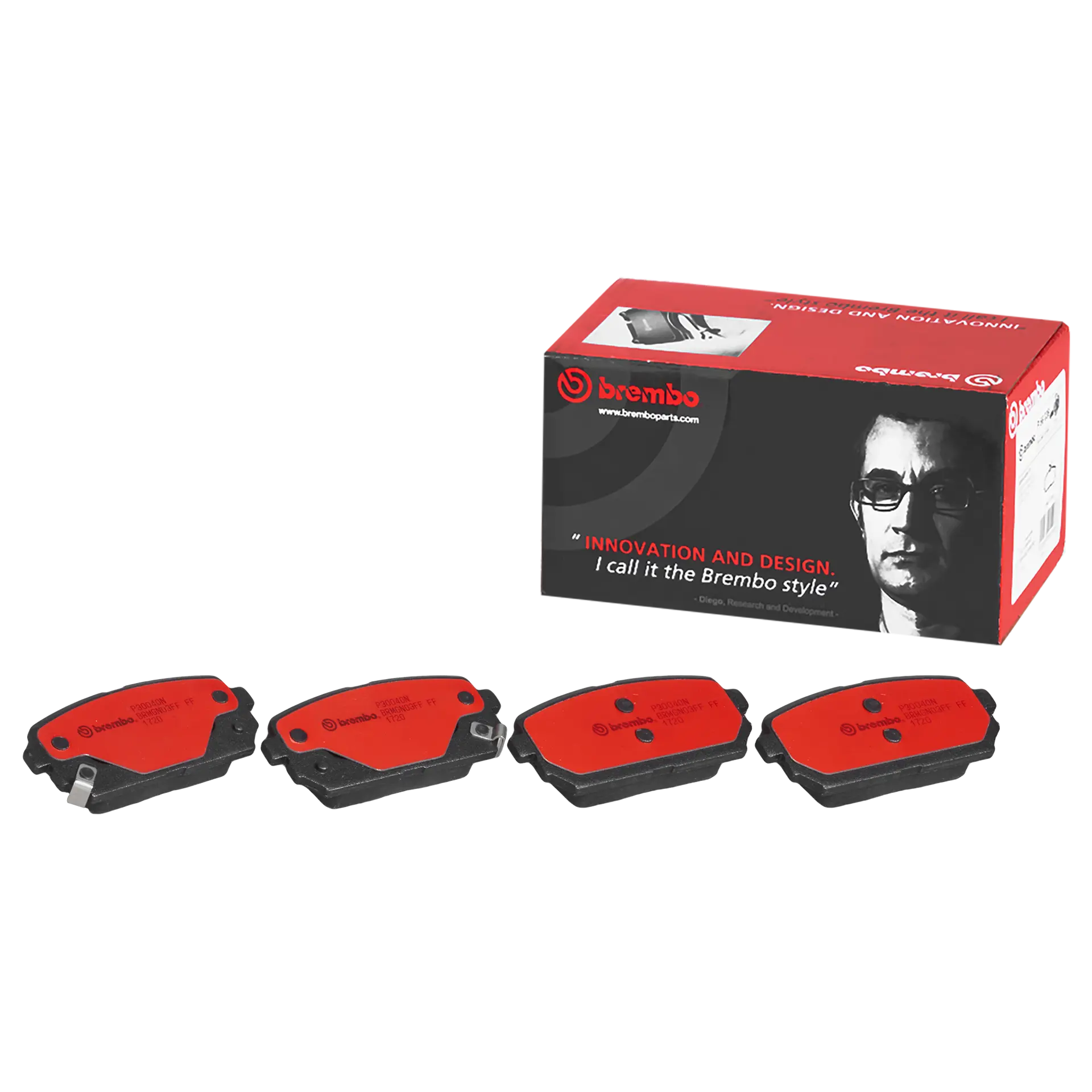 Juego de pastillas de freno BREMBO P30040N