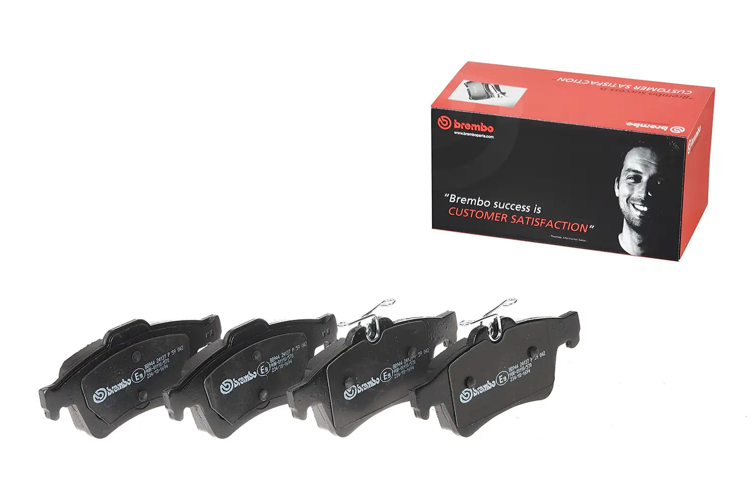 Juego de pastillas de freno BREMBO P 59 042