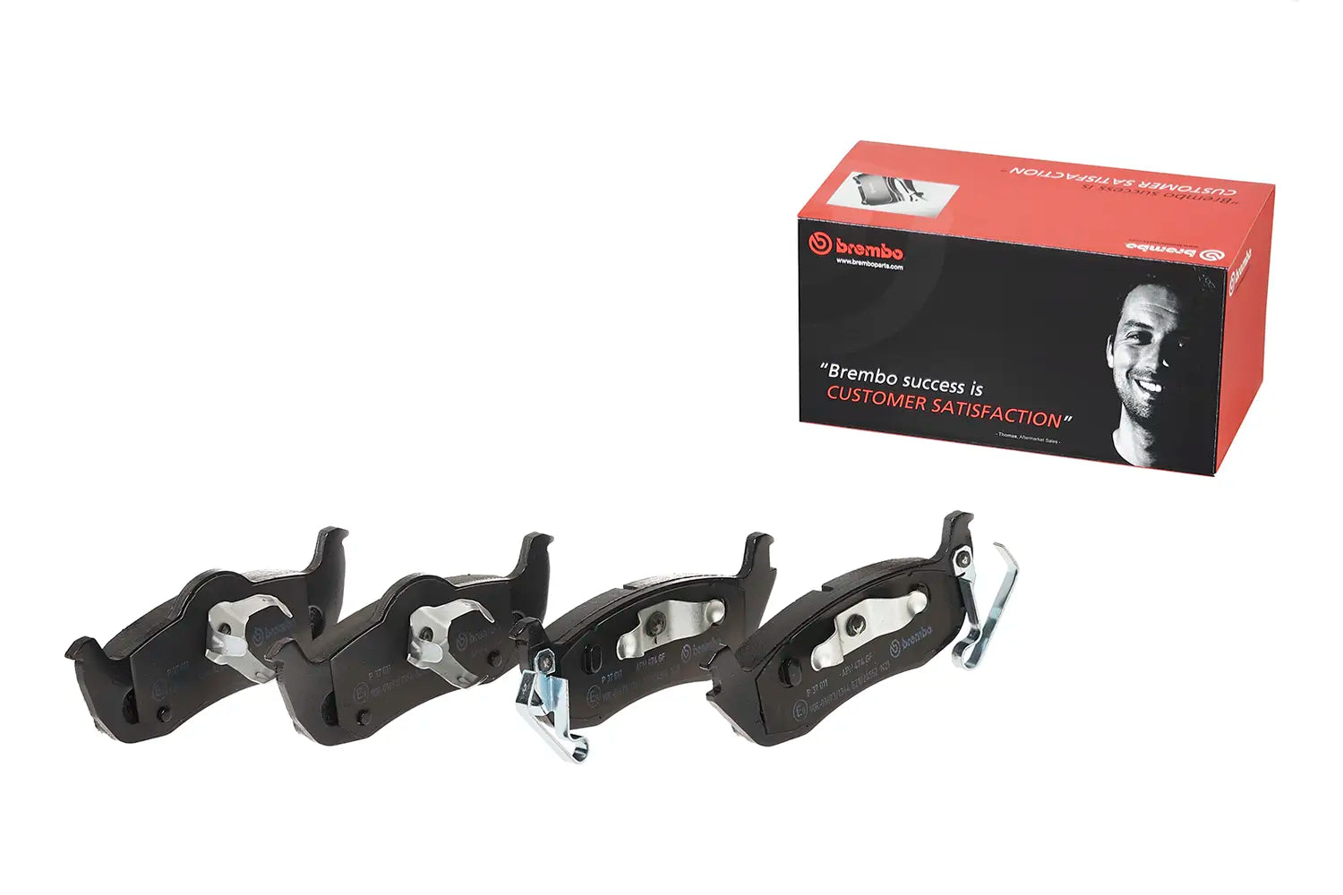 Juego de pastillas de freno BREMBO P 37 011