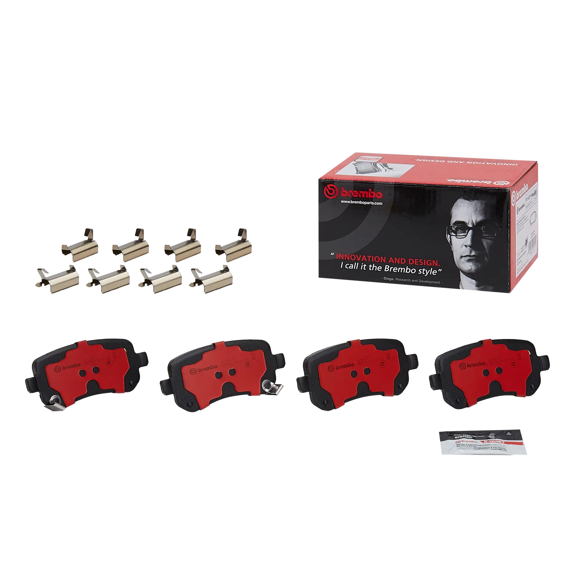 Juego de pastillas de freno BREMBO P11021N