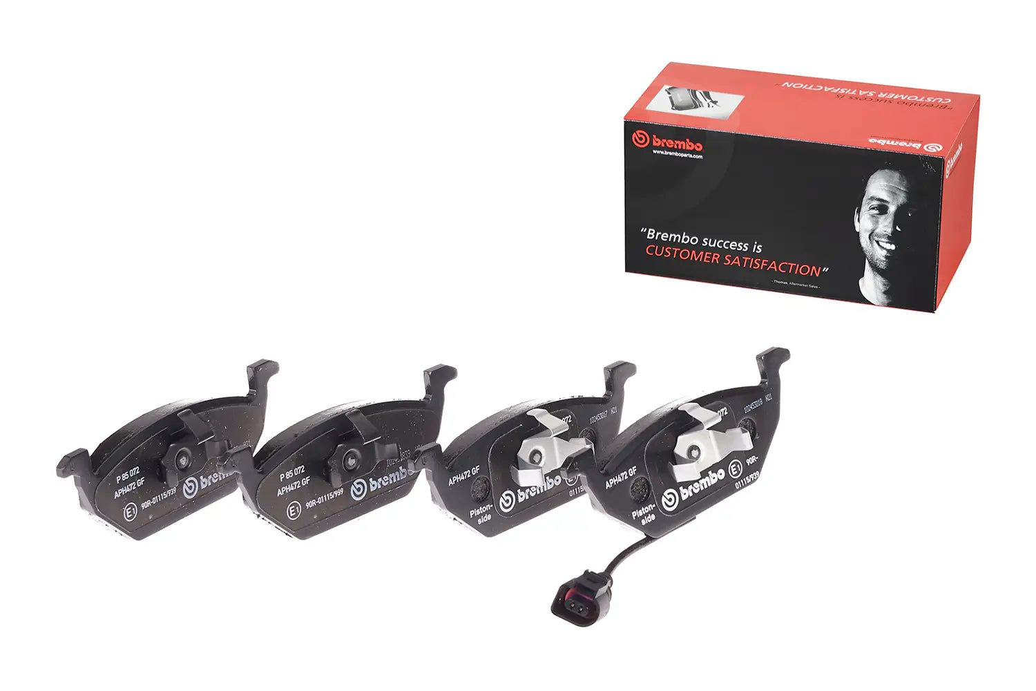 Juego de pastillas de freno BREMBO P 85 072