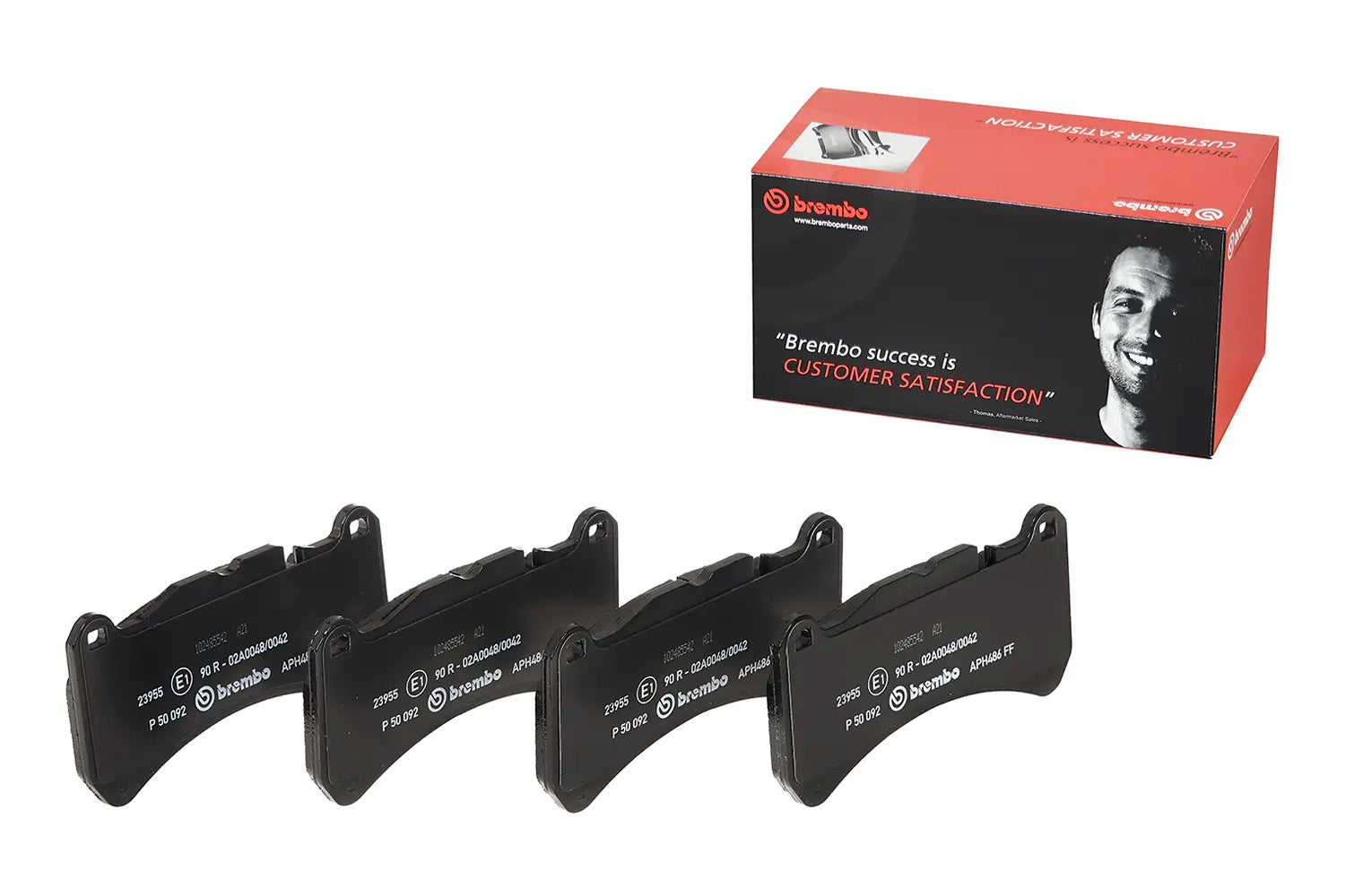 Juego de pastillas de freno BREMBO P 50 092