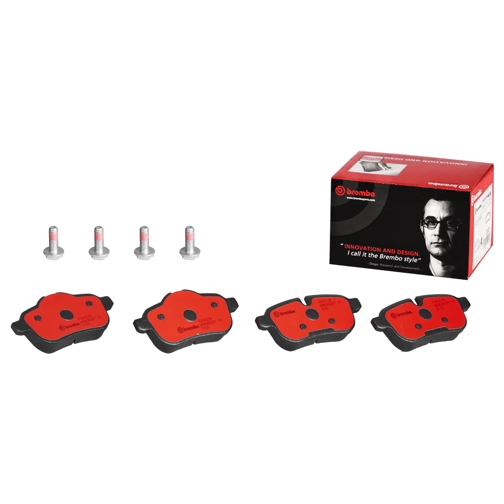 Juego de pastillas de freno BREMBO P06062N
